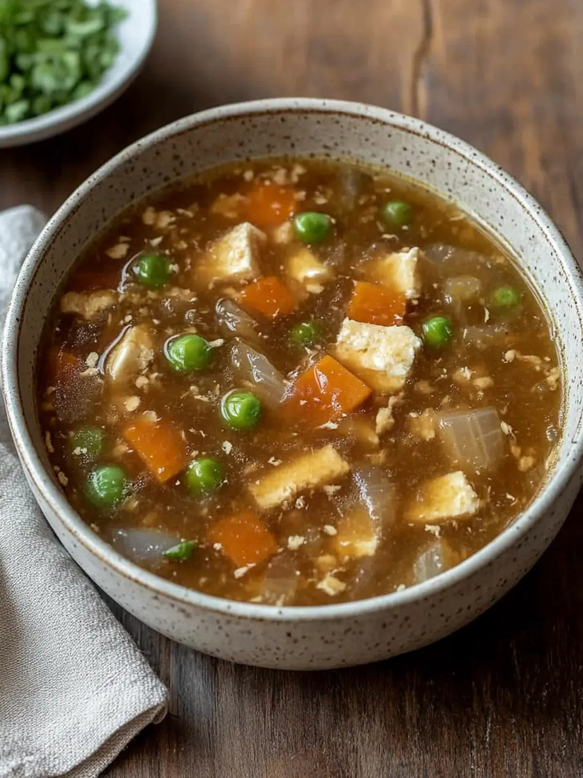 Classic Hot and Sour Soup: Healthy Vegetarian Delight 2 Classic Hot and Sour Soup