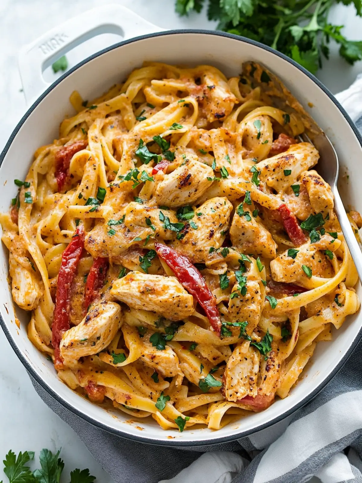 One Pot Cajun Chicken Pasta: A Flavorful Family Delight 4 One Pot Cajun Chicken Pasta