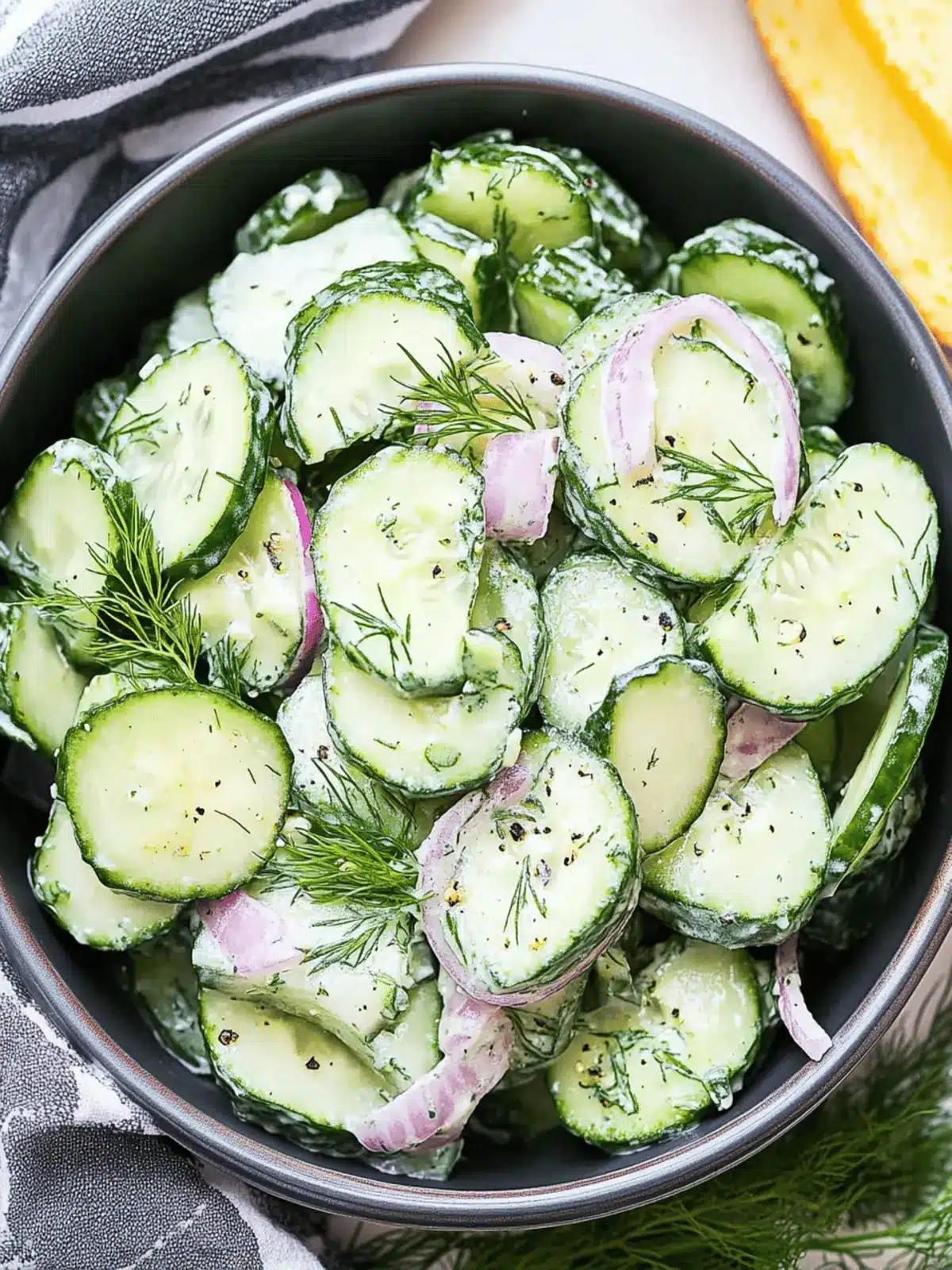 Cucumber Dill Salad: A Refreshing Summer Delight in Minutes 4 Cucumber Dill Salad