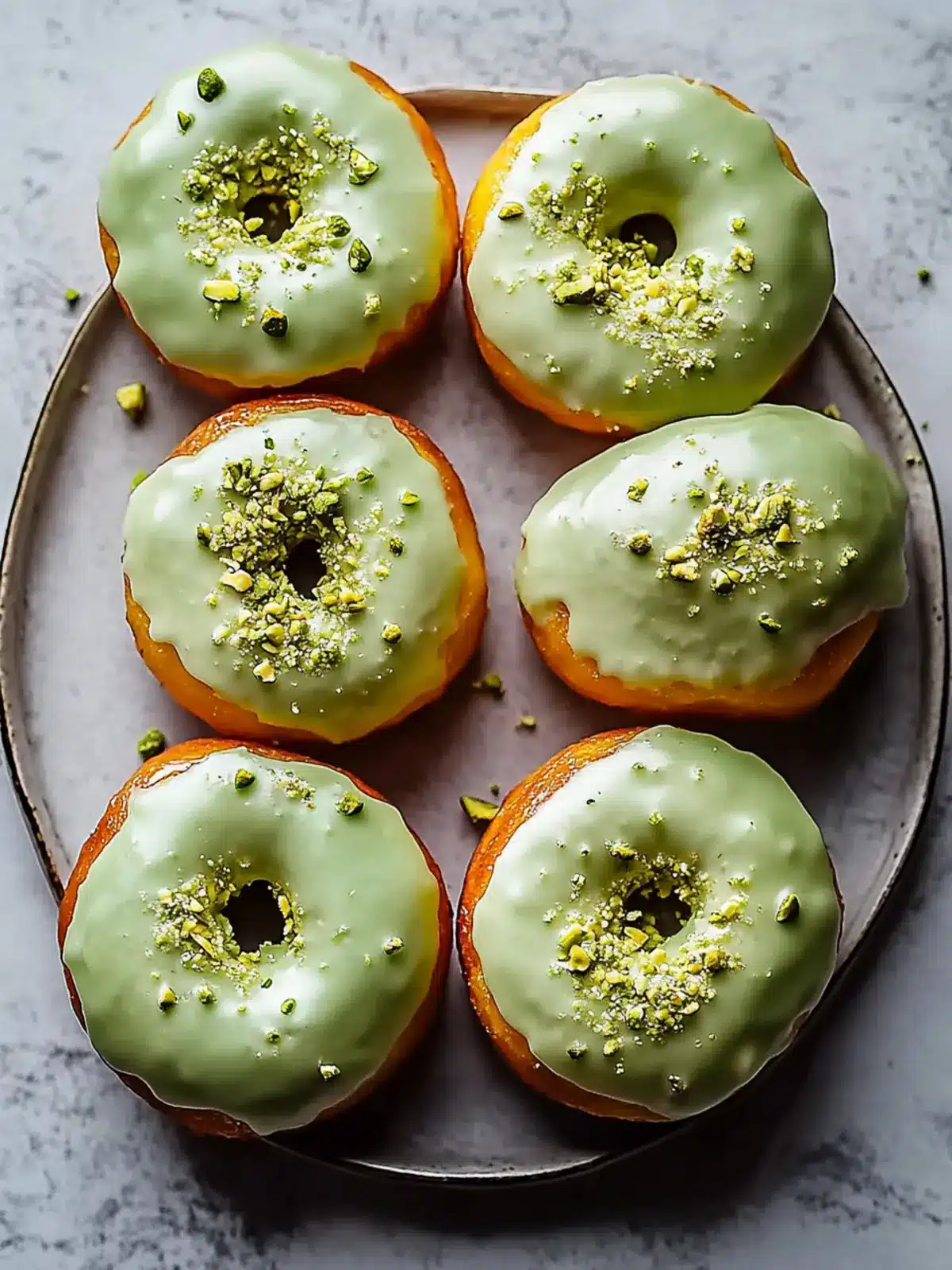 Indulge in Pistachio Cream Donuts That Will Wow Your Tastebuds 3 Pistachio Cream Donuts