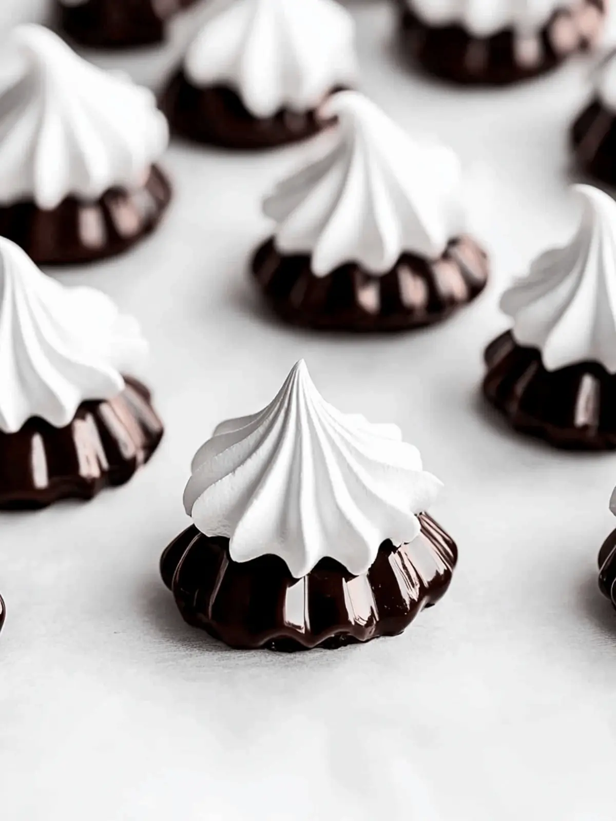 Decadent Chocolate Dipped Meringue Cookies You ll Crave! 3 Chocolate Dipped Meringue Cookies