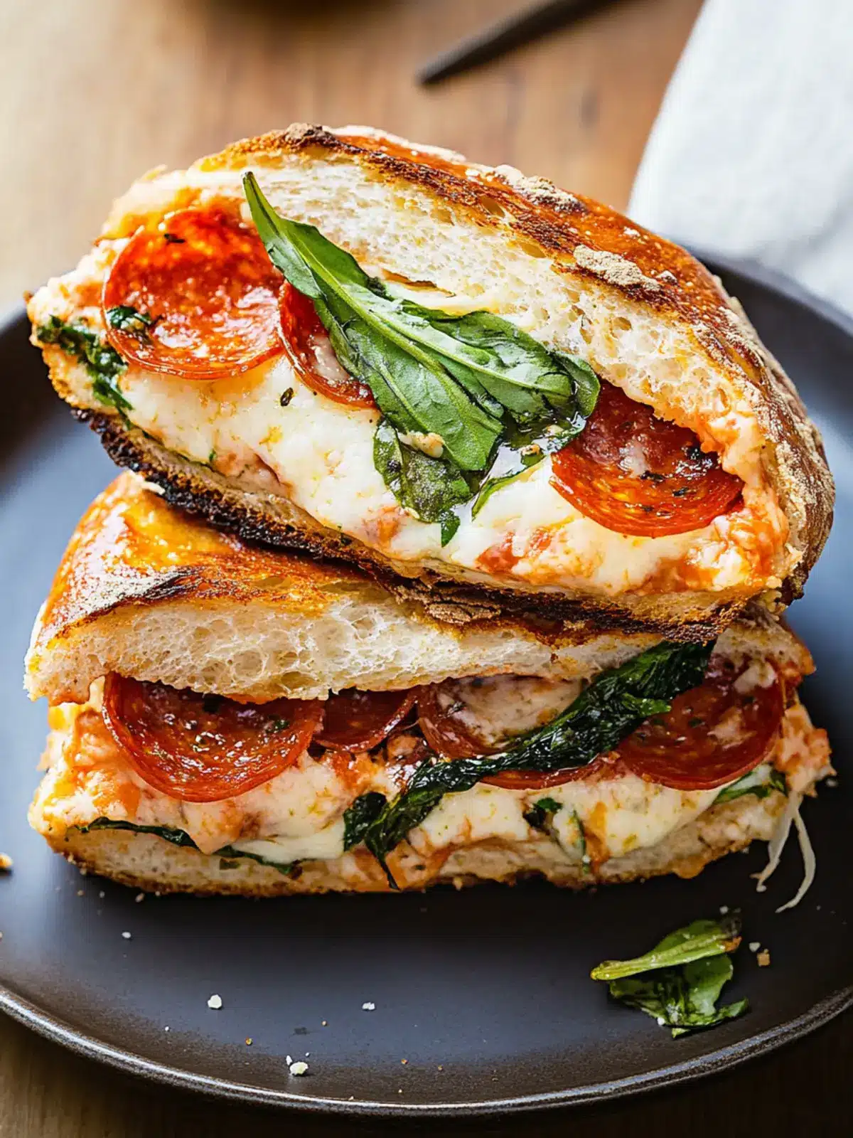 Irresistible Caesar Pepperoni Pizza Sandwich You Can t Resist 4 Caesar Pepperoni Pizza Sandwich
