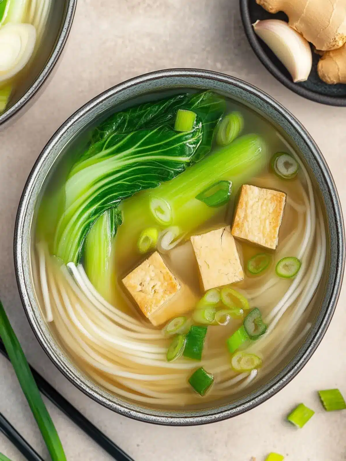 Bok Choy Soup With Garlic And Ginger for Instant Comfort Bliss 3 Bok Choy Soup With Garlic And Ginger