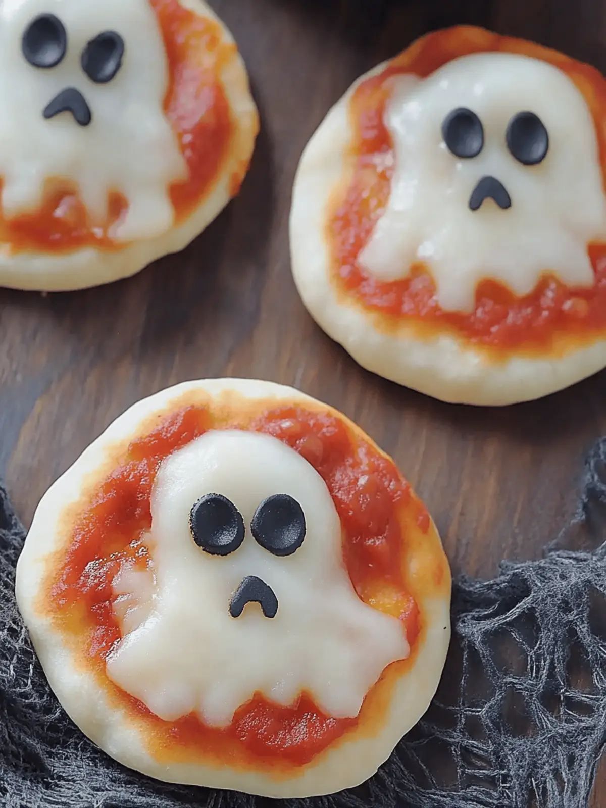 Spooktacular Mini Ghost Pizzas for a Hauntingly Fun Snack 3 Spooktacular Mini Ghost Pizzas