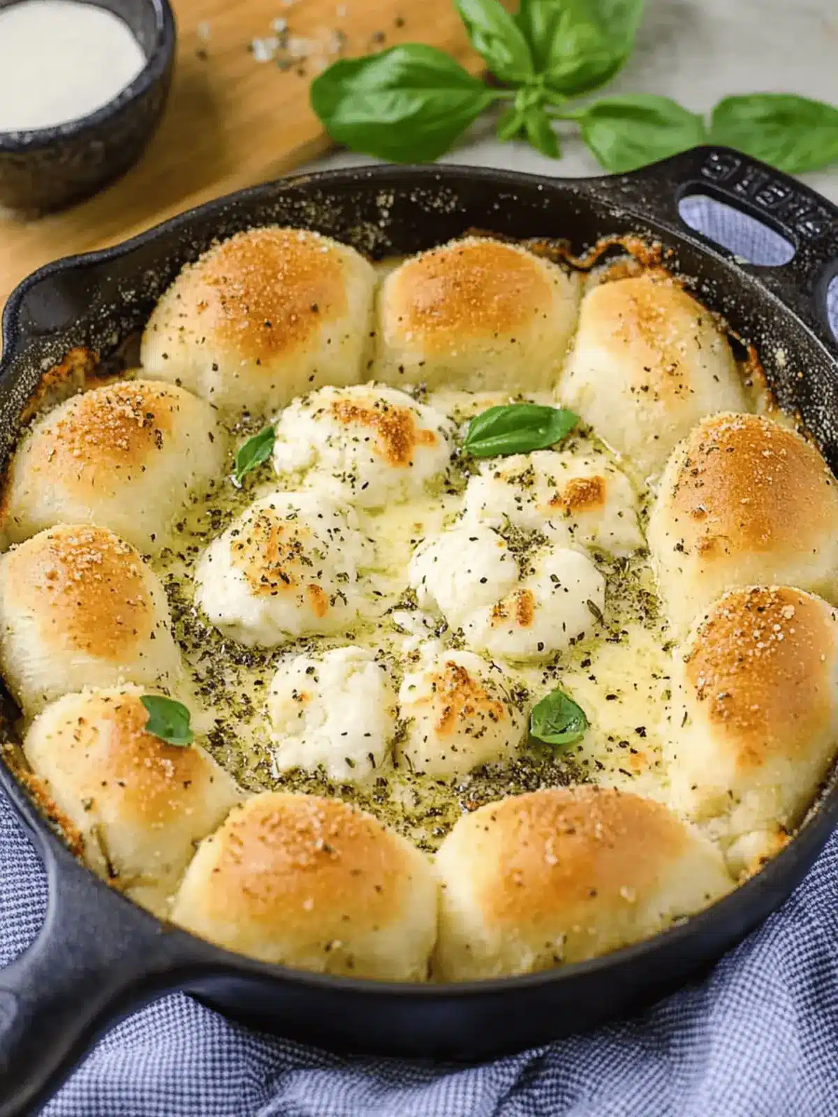 Creamy White Pizza Dip with Garlic Knots for Cozy Nights 2 White Pizza Dip