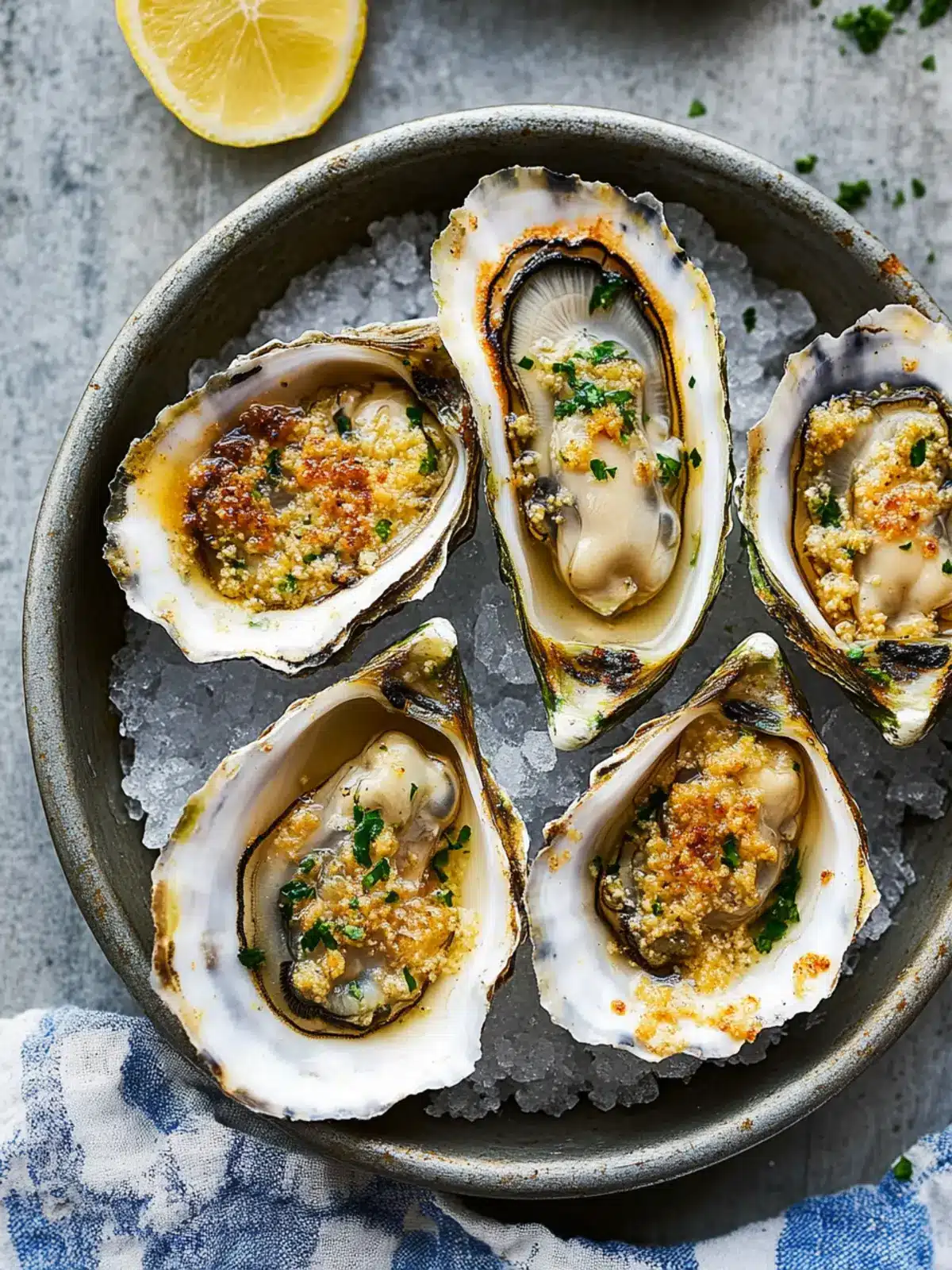 Savor Chargrilled Oysters with Bold New Orleans Flair 4 Chargrilled Oysters