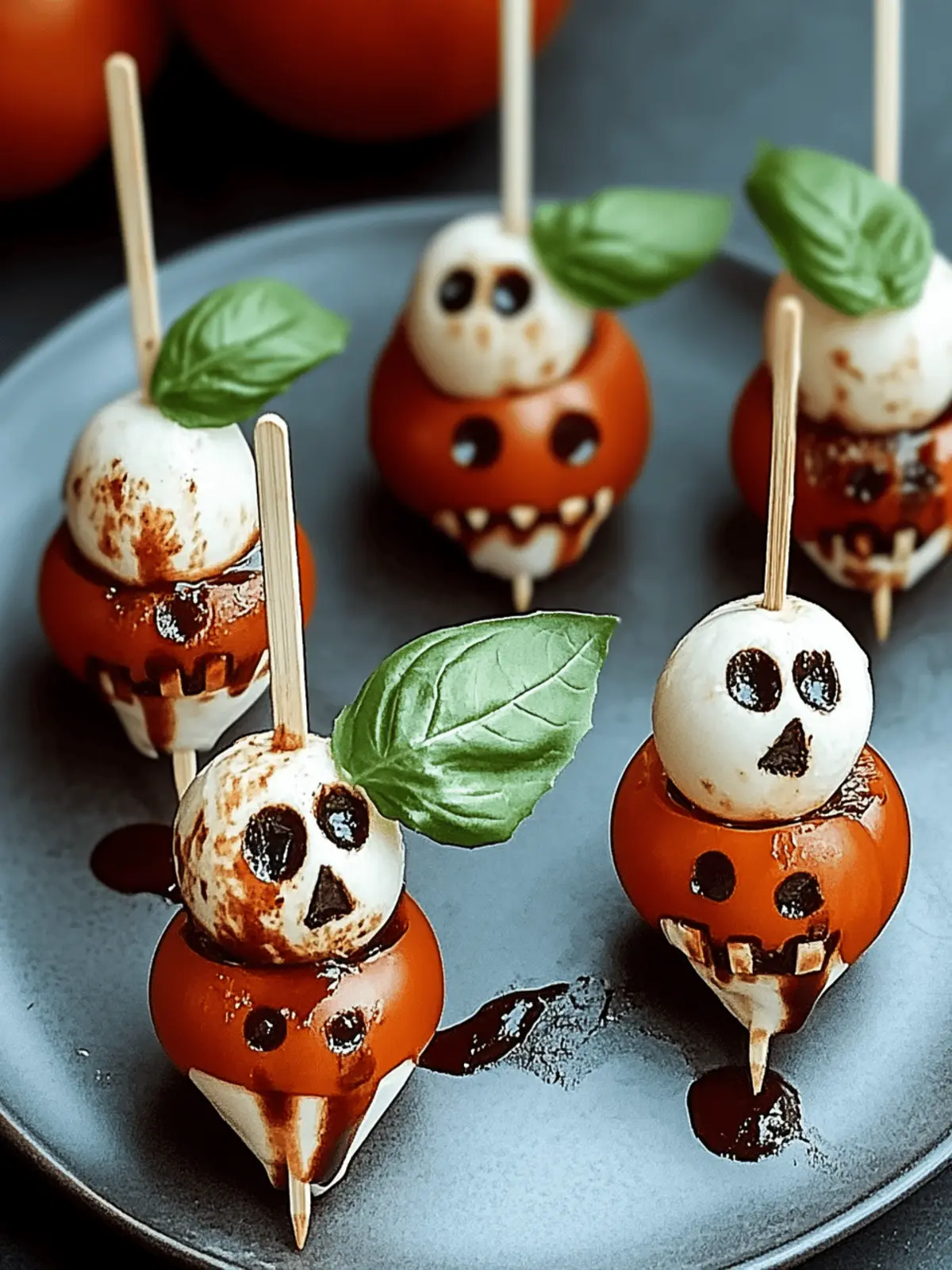 Creepy Halloween Caprese Salad Skewers to Thrill Your Guests 3 Halloween Caprese Salad Skewers