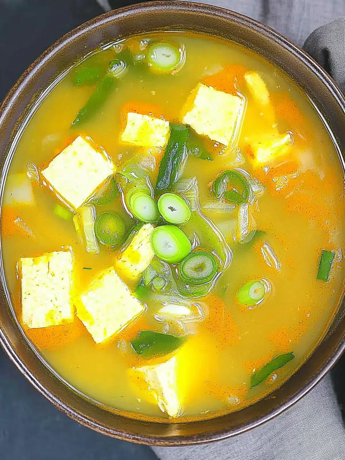 Miso Soup with Turmeric and Ginger for Cozy Feelings 4 Miso Soup with Turmeric and Ginger