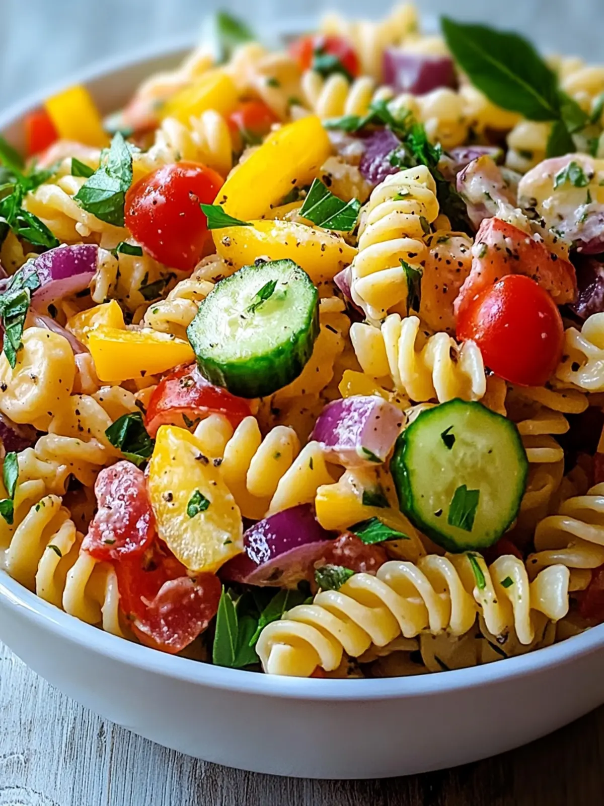 California Pasta Salad: Refreshing and Easy Make-Ahead Delight 4 California Pasta Salad