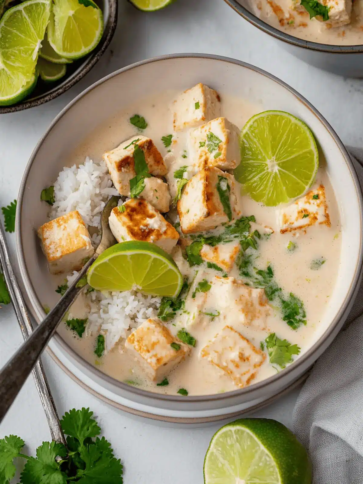 Crispy Coconut Lime Tofu: A Flavorful Homemade Delight 3 Coconut Lime Tofu