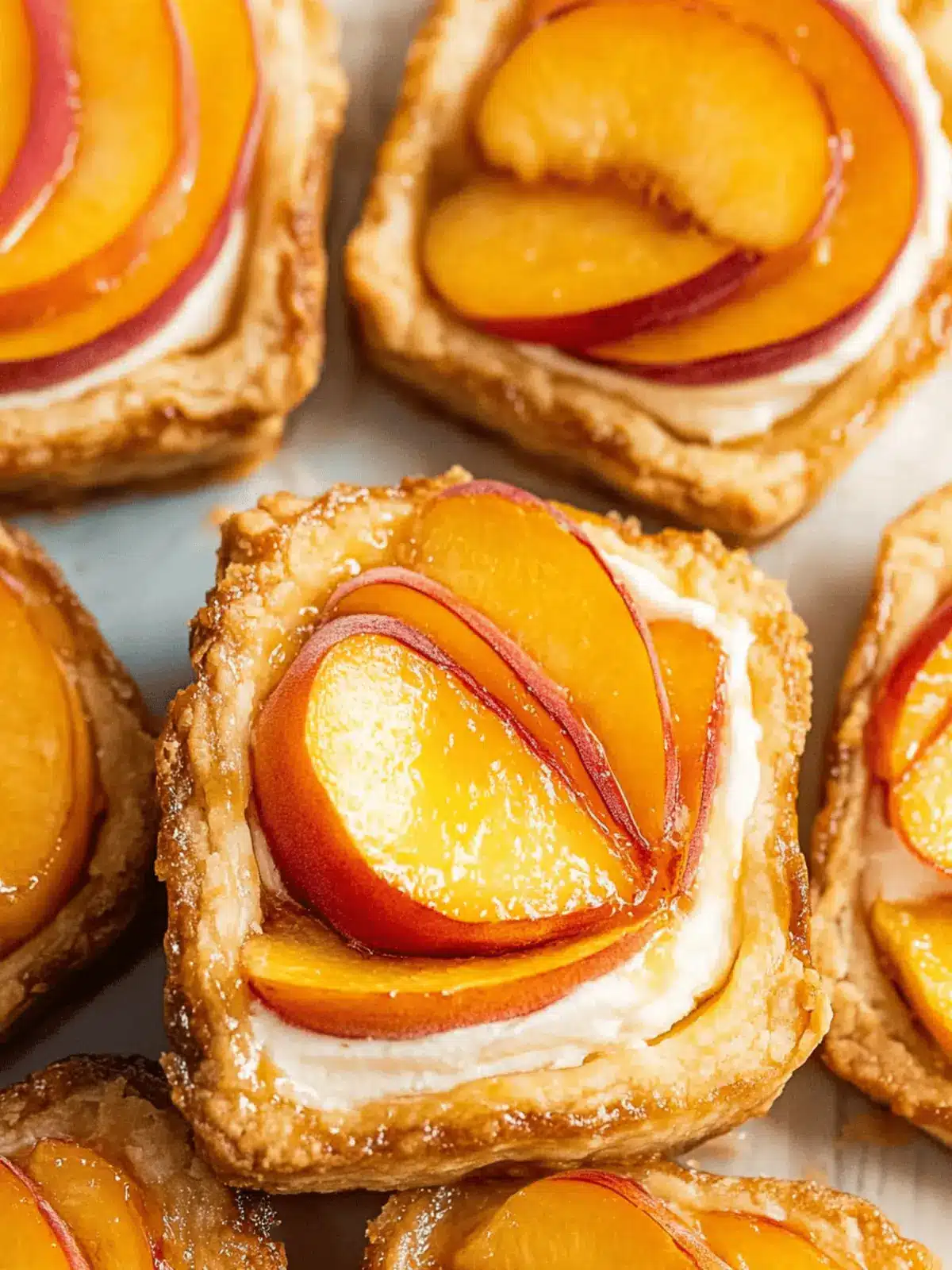 Delicious Peach and Cream Cheese Mini Tarts to Savor Today 3 Peach and Cream Cheese Mini Tarts