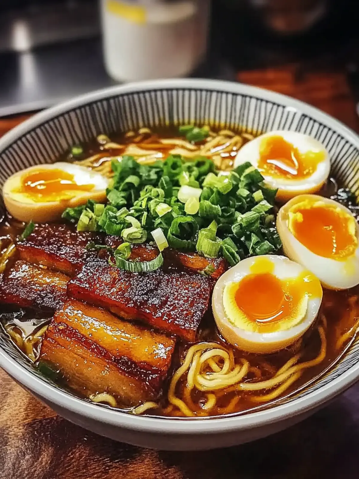 Irresistible Roasted Pork Belly Ramen with Soy Eggs Delight 4 Roasted Pork Belly Ramen with Soy Eggs