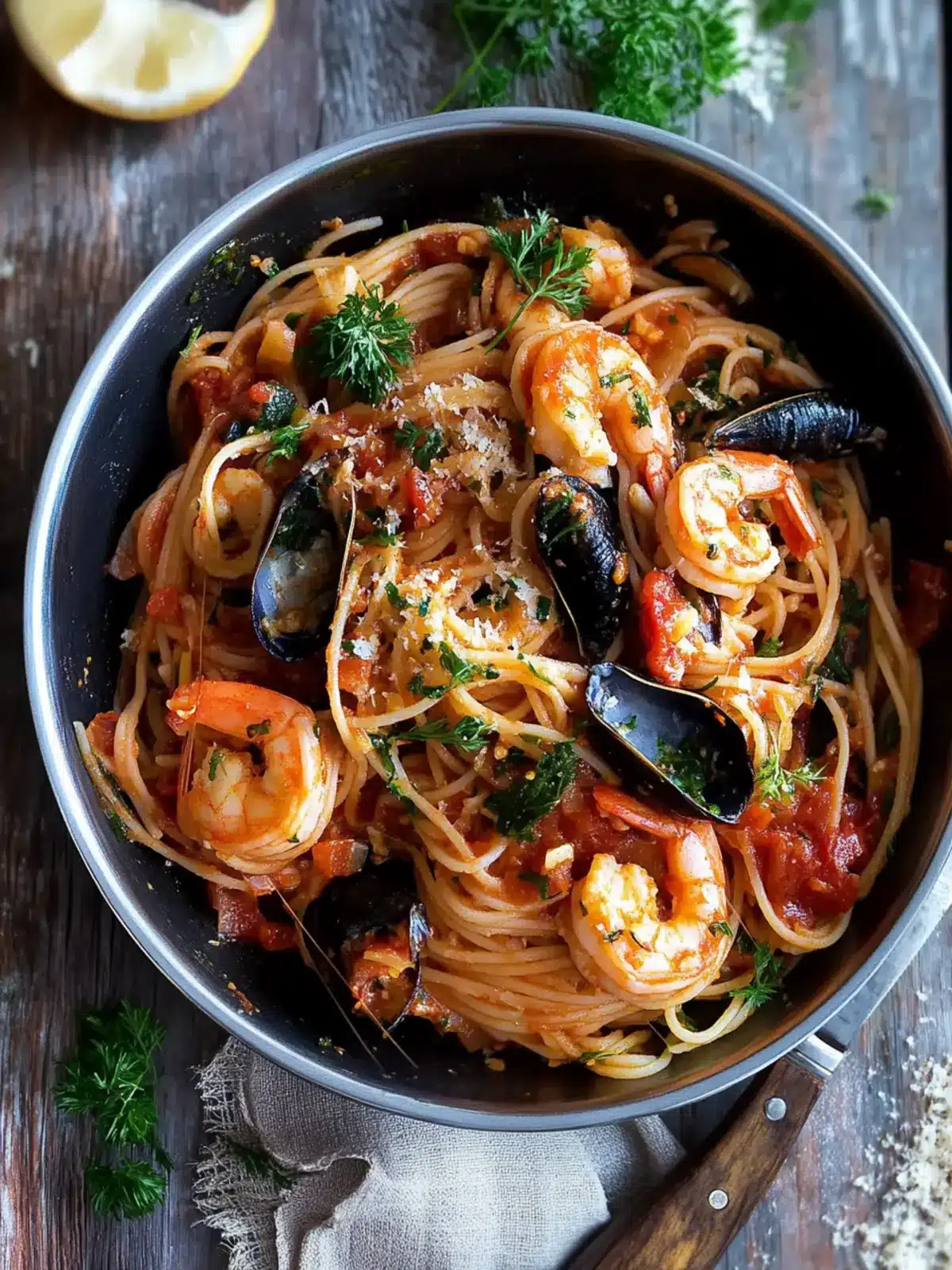 Irresistible Spicy Tomato Seafood Pasta That Wow Your Dinner Guests 3 Spicy Tomato Seafood Pasta
