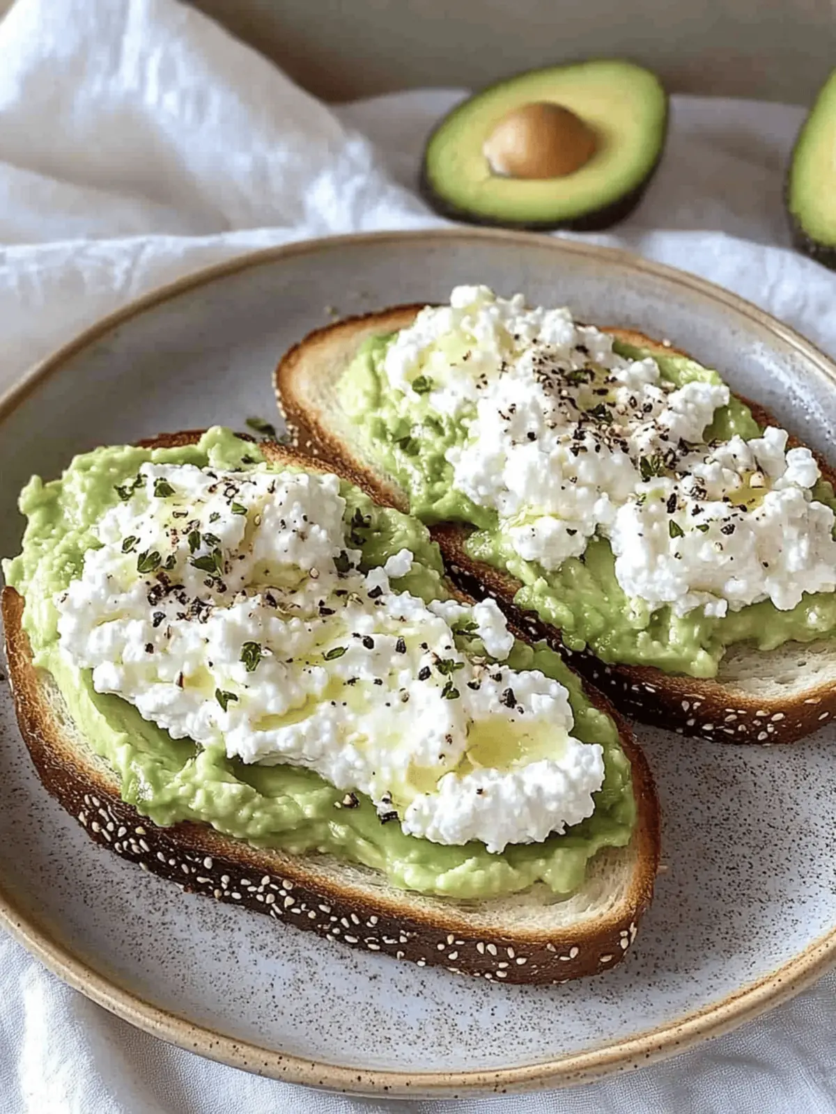 Cottage Cheese Avocado Toast for a Supercharged Morning 3 Cottage Cheese Avocado Toast