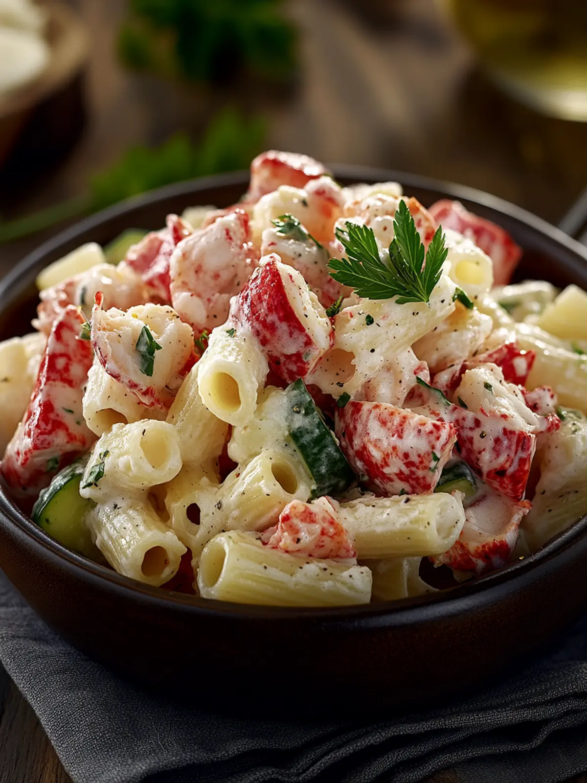 Creamy Lobster Roll Pasta Salad: Your Summer Showstopper 2 Lobster Roll Pasta Salad