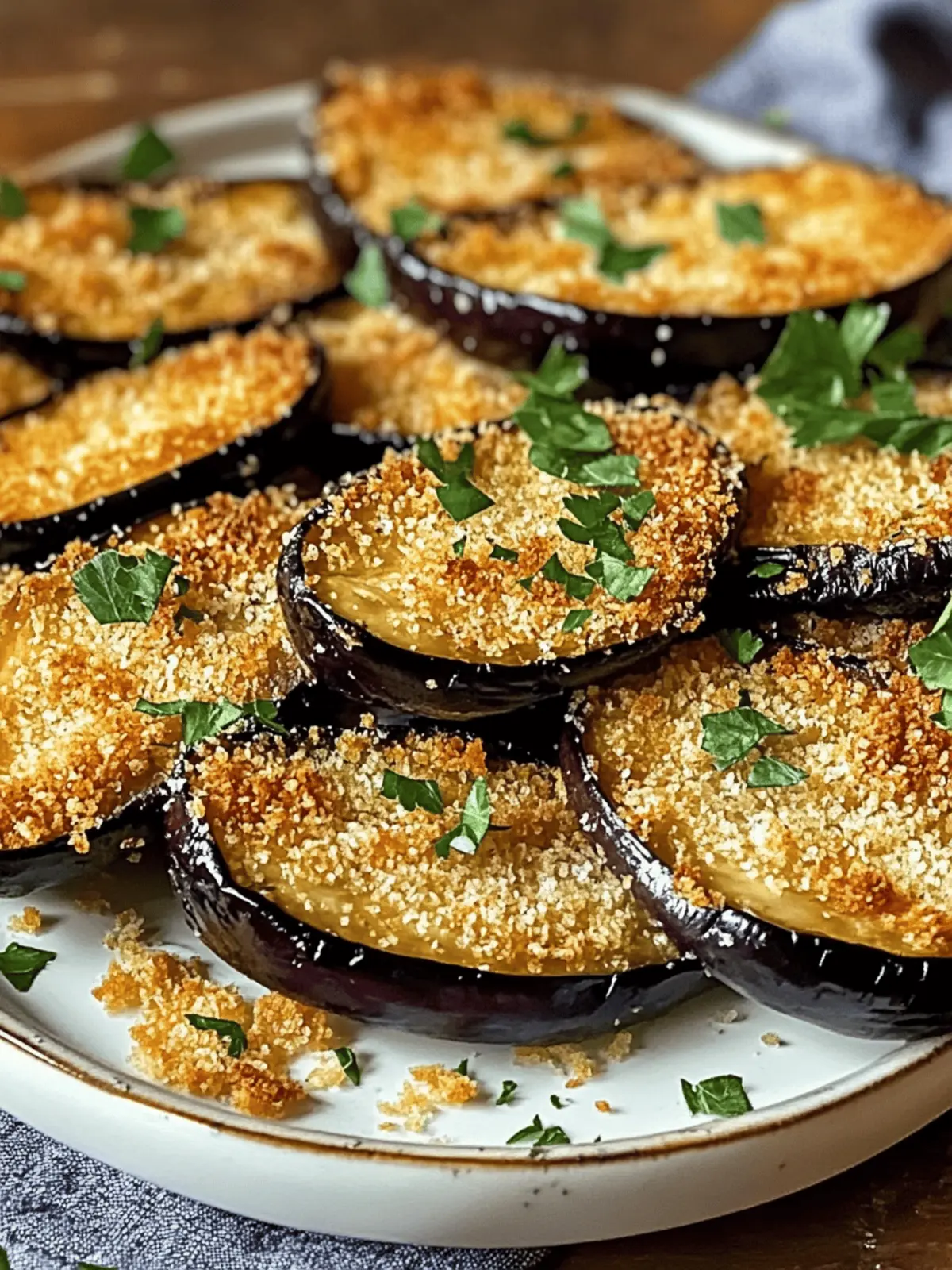 Crispy Baked Eggplant: Unlock the Secret to Healthier Snacking 2 Crispy Baked Eggplant