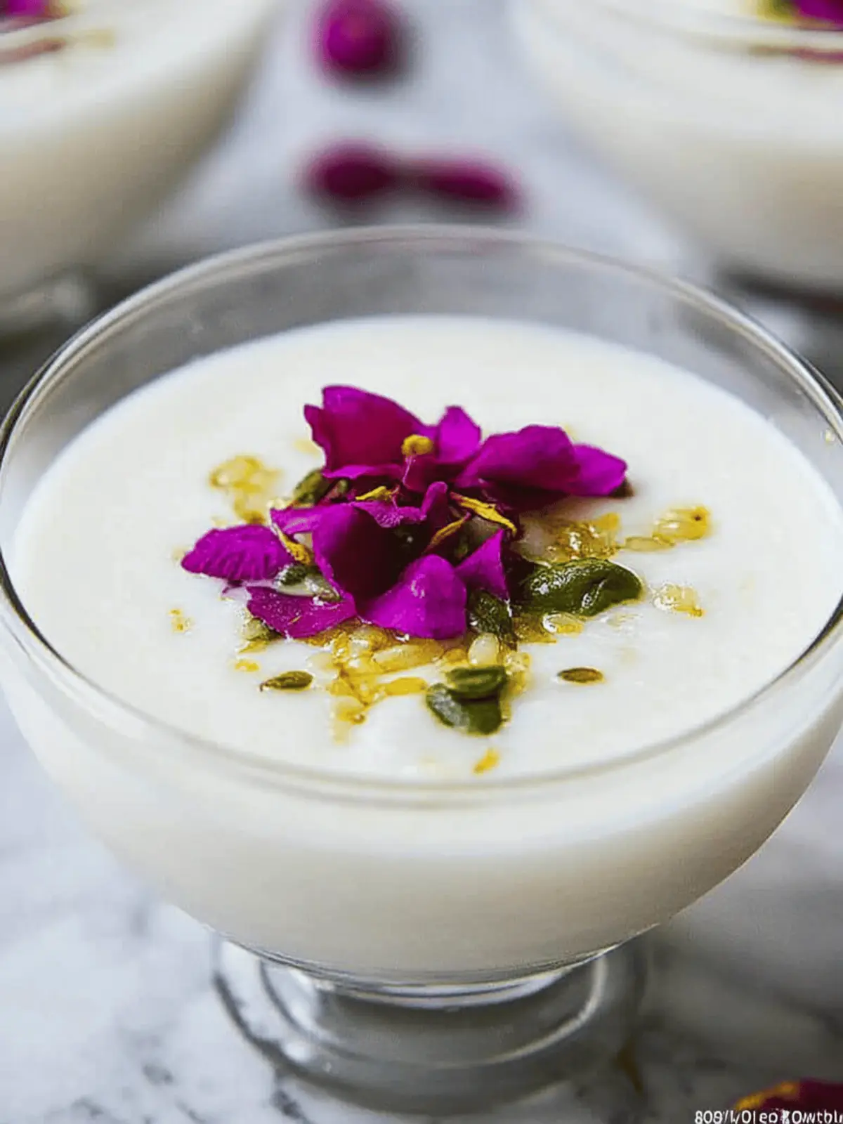 Creamy Fereni Recipe (Persian Rice Flour Pudding) in 30 Minutes 3 Fereni Recipe (Persian Rice Flour Pudding)
