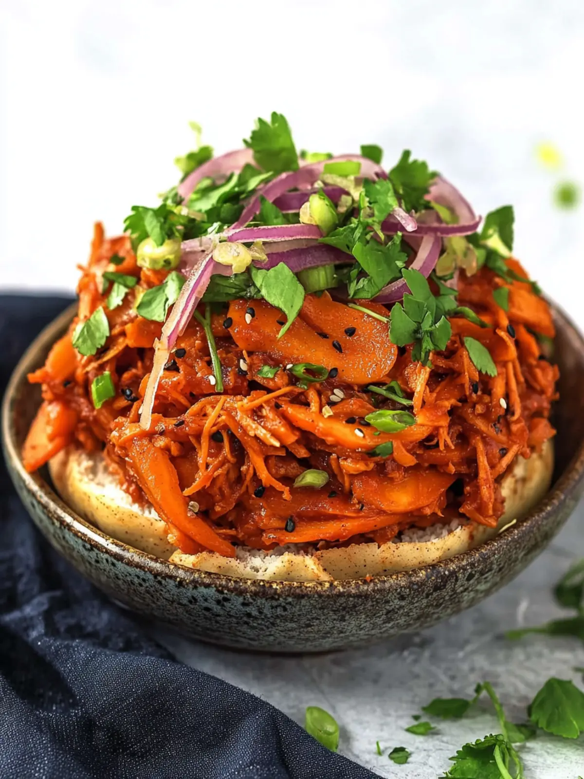 Savory Vegan Pulled BBQ Carrots That'll Wow Your Taste Buds 4 Vegan Pulled BBQ Carrots