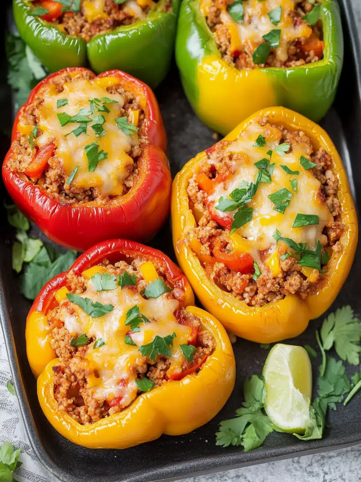 Savory Ground Turkey Stuffed Peppers Bursting with Flavor 3 Ground Turkey Stuffed Peppers