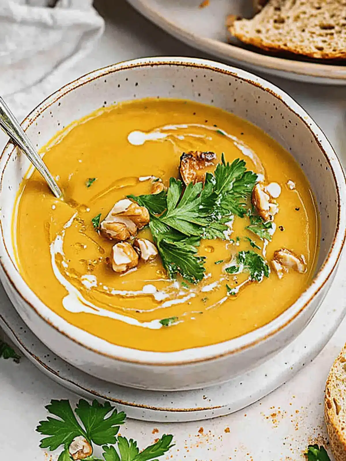 Cozy Up with Flavorful Acorn Squash Soup Recipe 3 Acorn Squash Soup