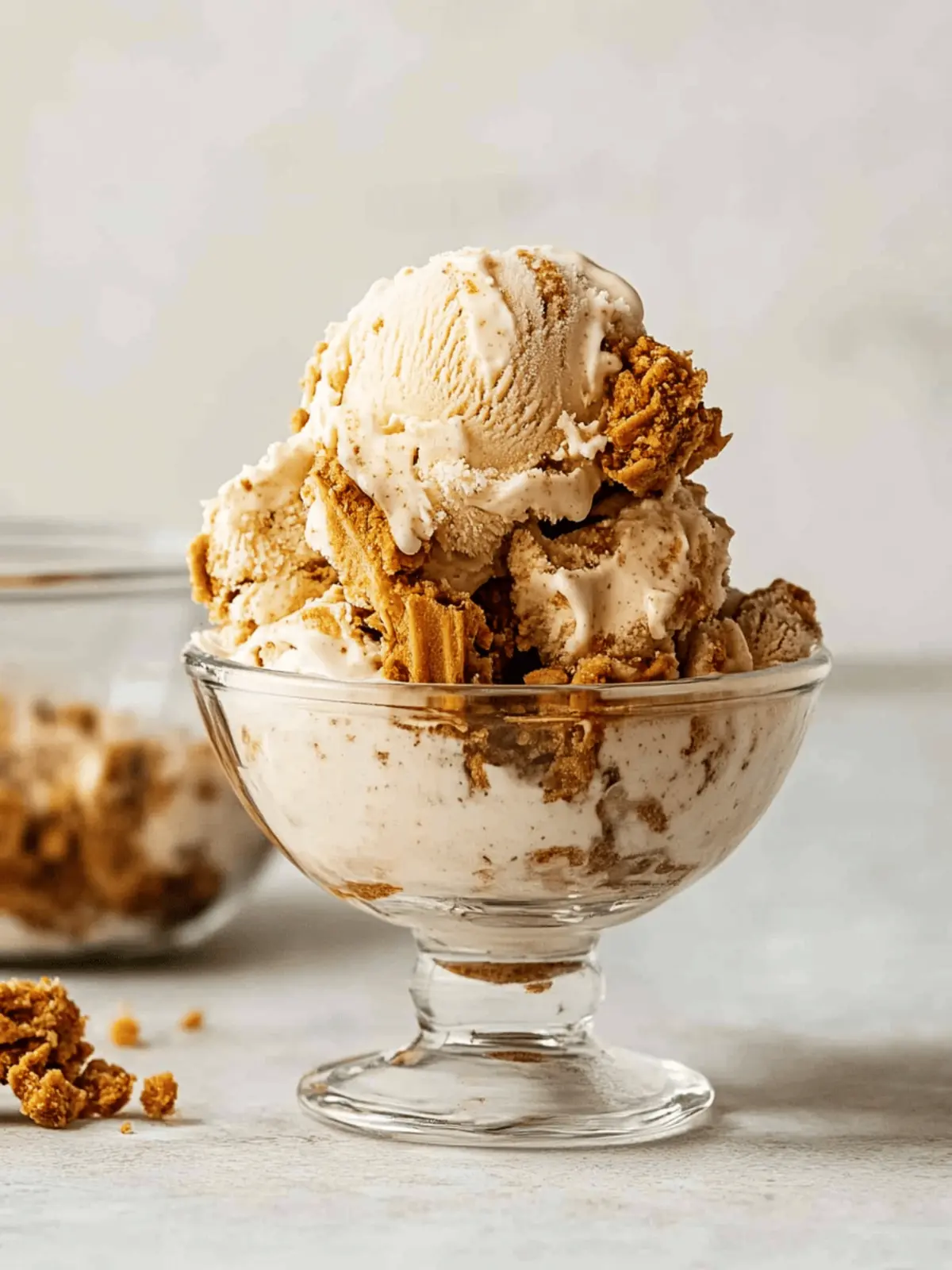 Creamy Biscoff Ice Cream Recipe That Will Delight You 2 Biscoff Ice Cream