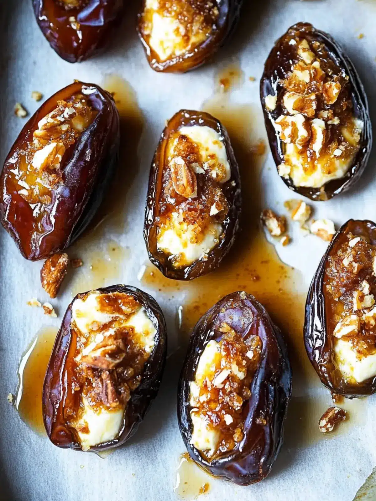 Indulge in Mascarpone Stuffed Dates with Maple Drizzle Delight 3 Mascarpone Stuffed Dates with Maple Drizzle
