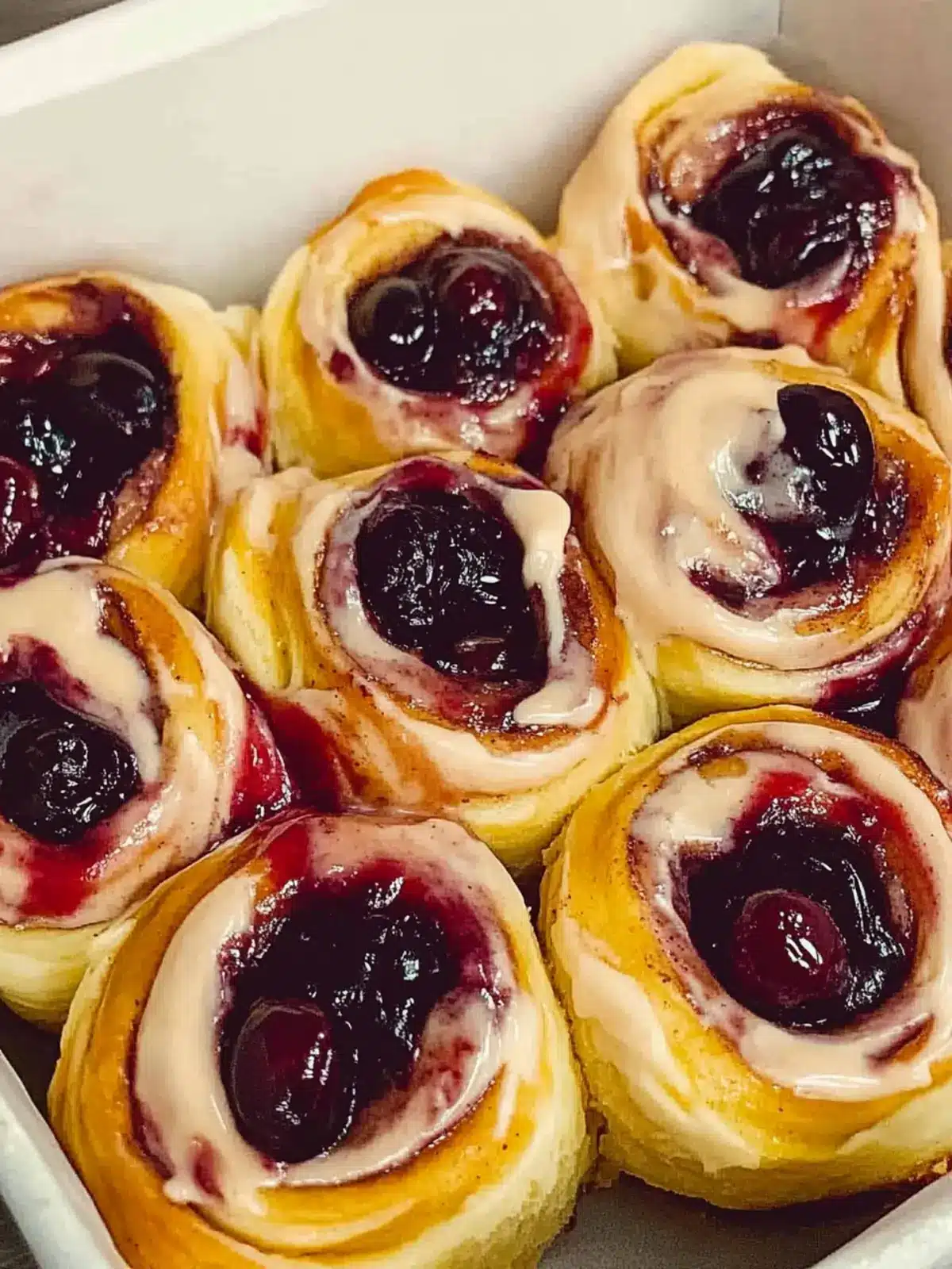 Cherry Cinnamon Rolls That Will Make Your Mornings Magical 4 Cherry Cinnamon Rolls