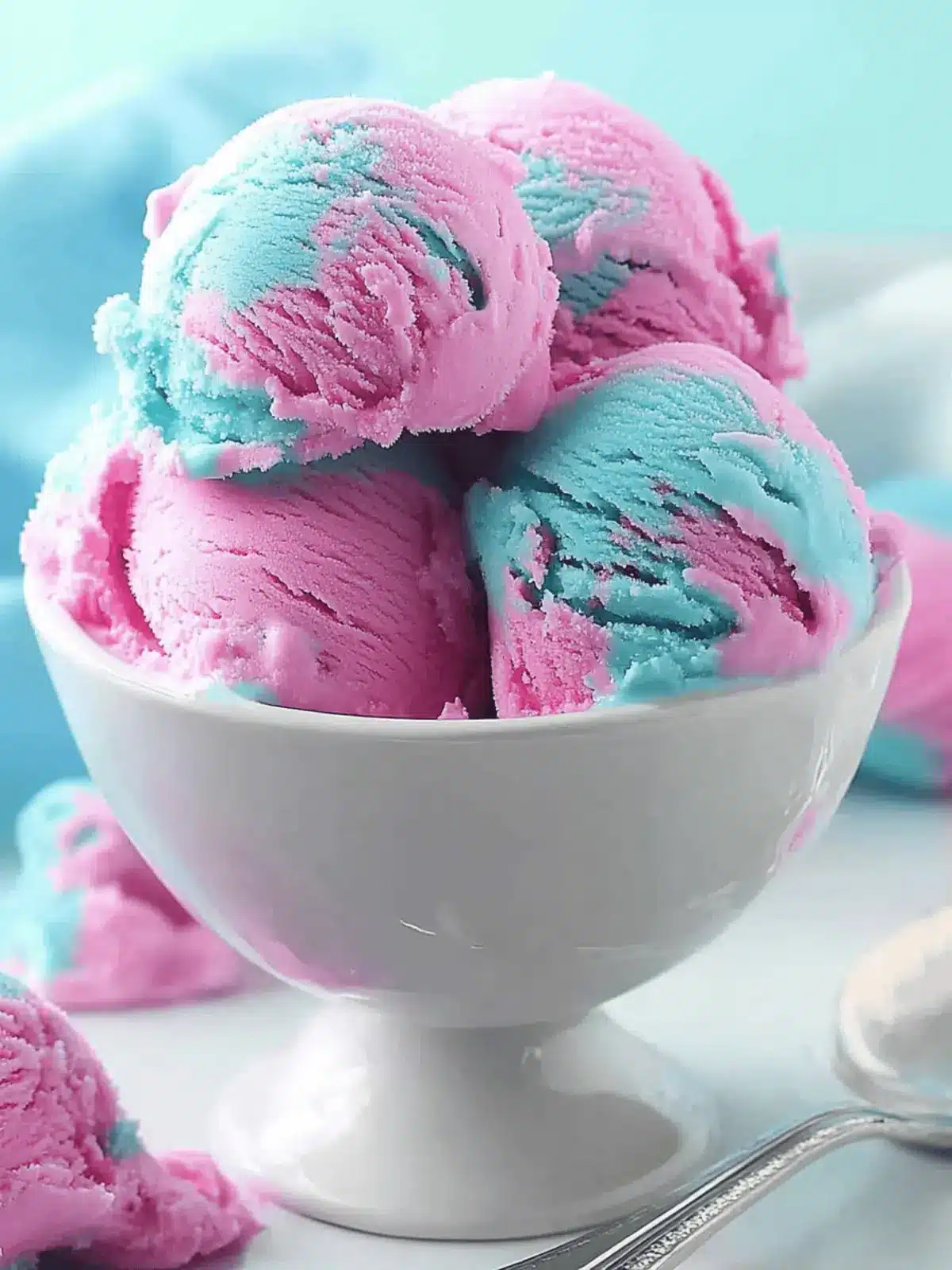 Homemade Cotton Candy Ice Cream That Will Wow Your Taste Buds 3 Cotton Candy Ice Cream