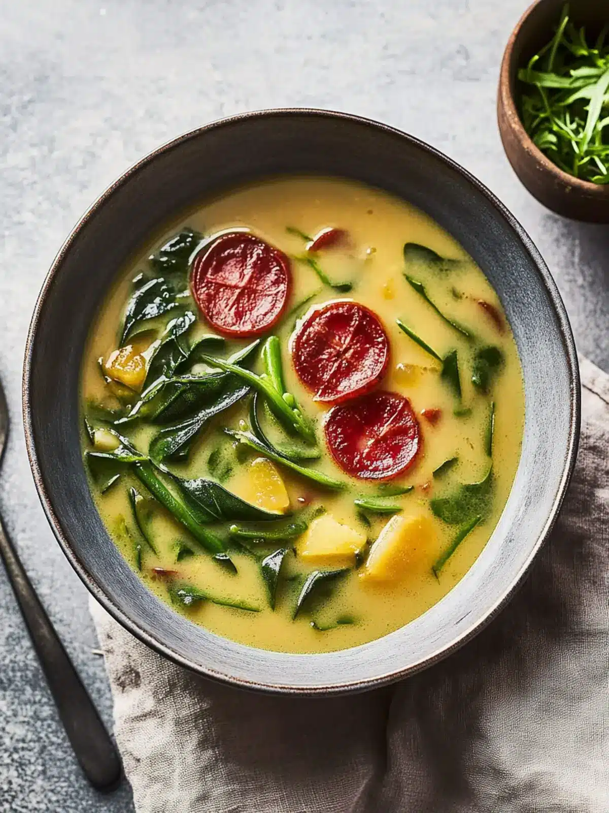 Hearty Portuguese Caldo Verde: Comfort in Every Spoonful 4 Portuguese Caldo Verde
