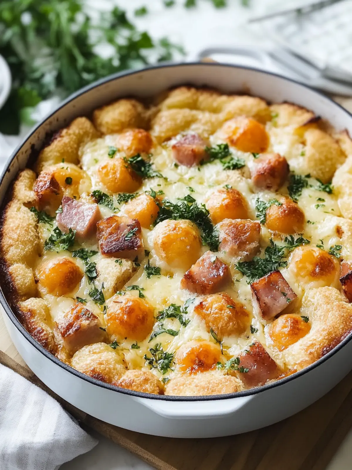 Delicious Hammy Breakfast Hotdish for Cozy Mornings 3 Hammy Breakfast Hotdish