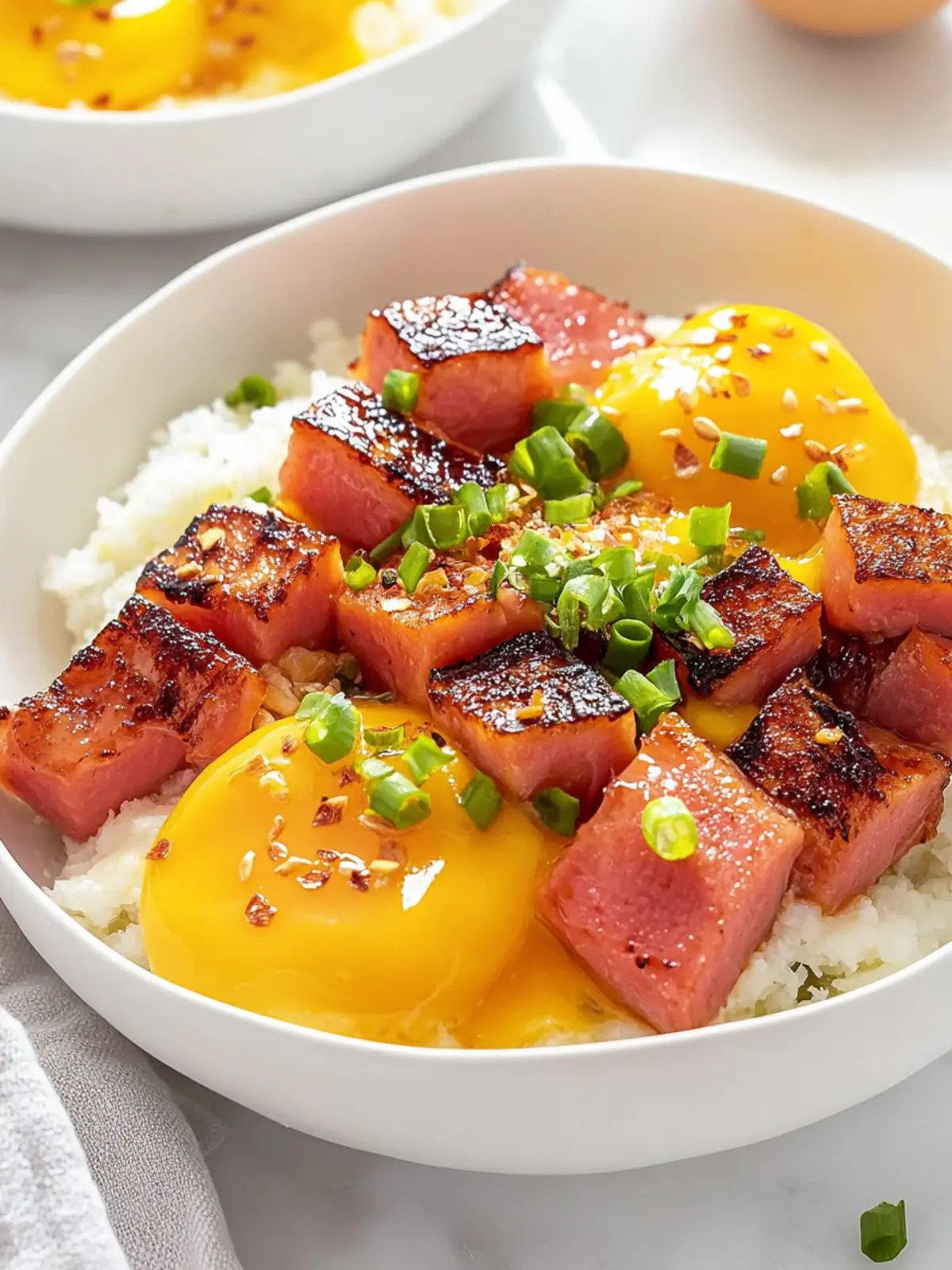 Savor the Flavor with Caramelized Spam and Eggs Delight 3 Caramelized Spam and Eggs