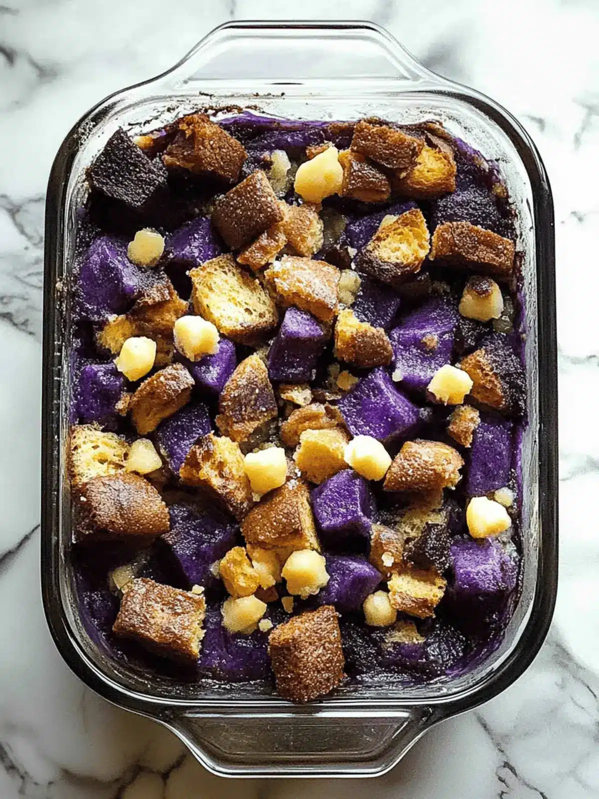 Delicious Ube Bread Pudding to Sweeten Your Day 4 Ube Bread Pudding