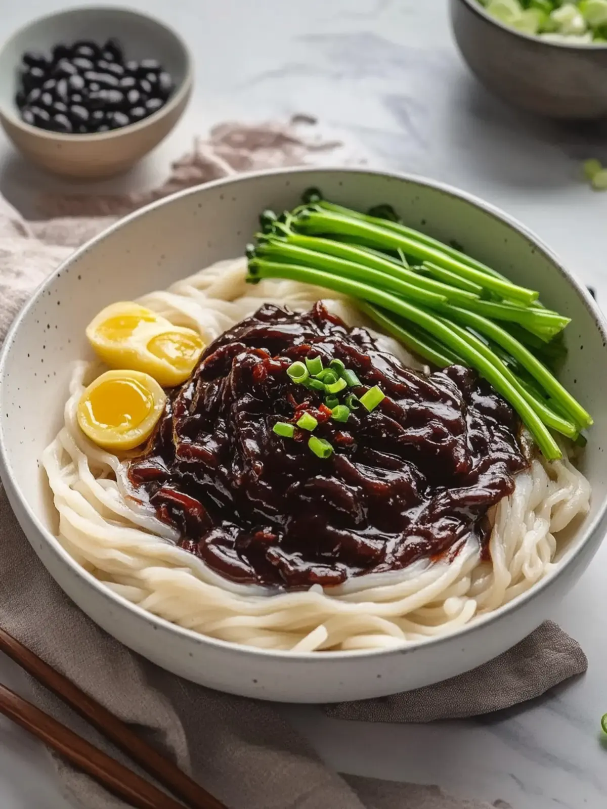 Elevate Dinner with Flavorful Korean Black Bean Noodles 2 Korean Black Bean Noodles