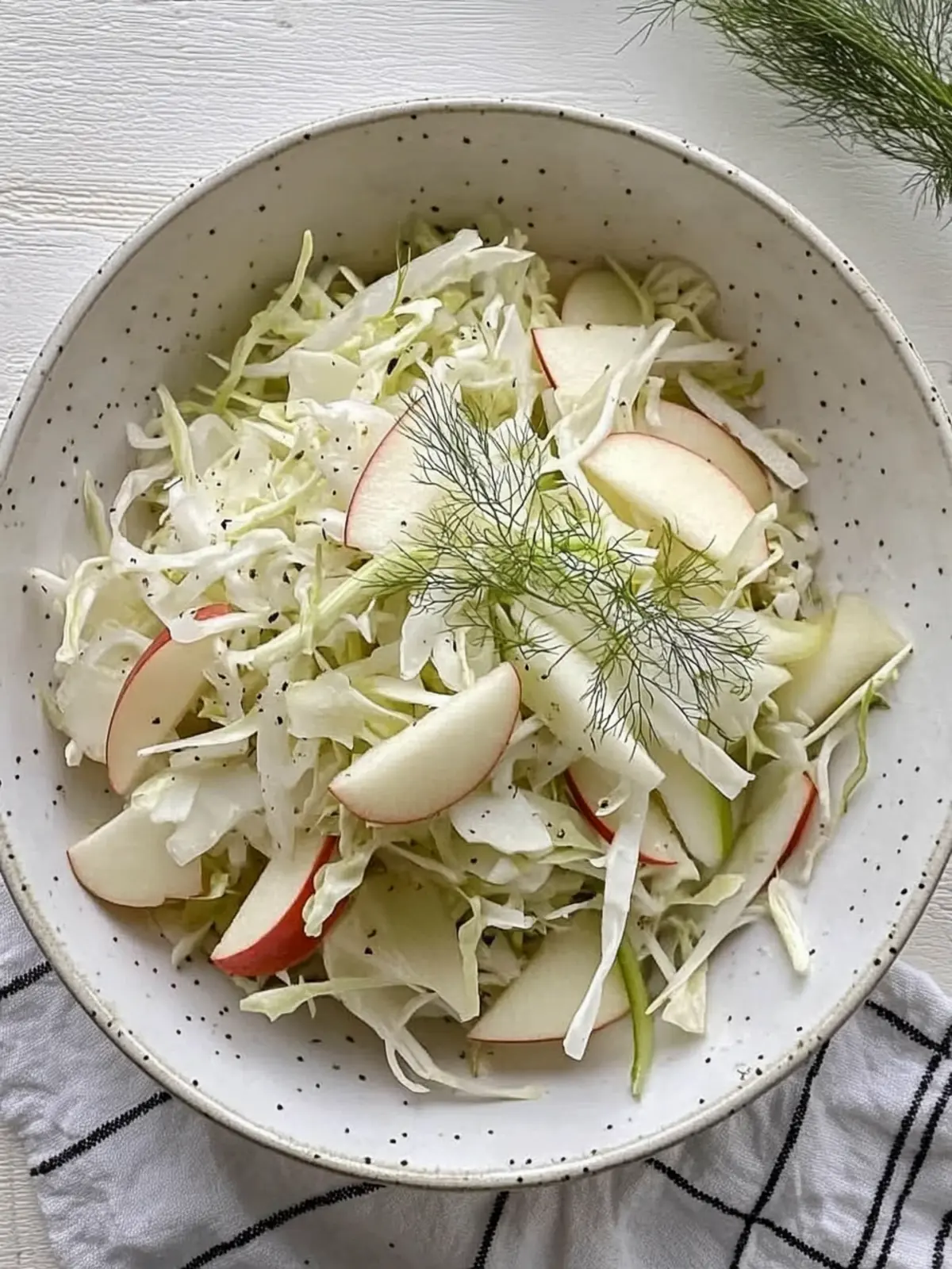 Fennel, Apple & Cabbage Slaw Salad for Fresh Flavor Boost 2 Fennel, Apple & Cabbage Slaw Salad