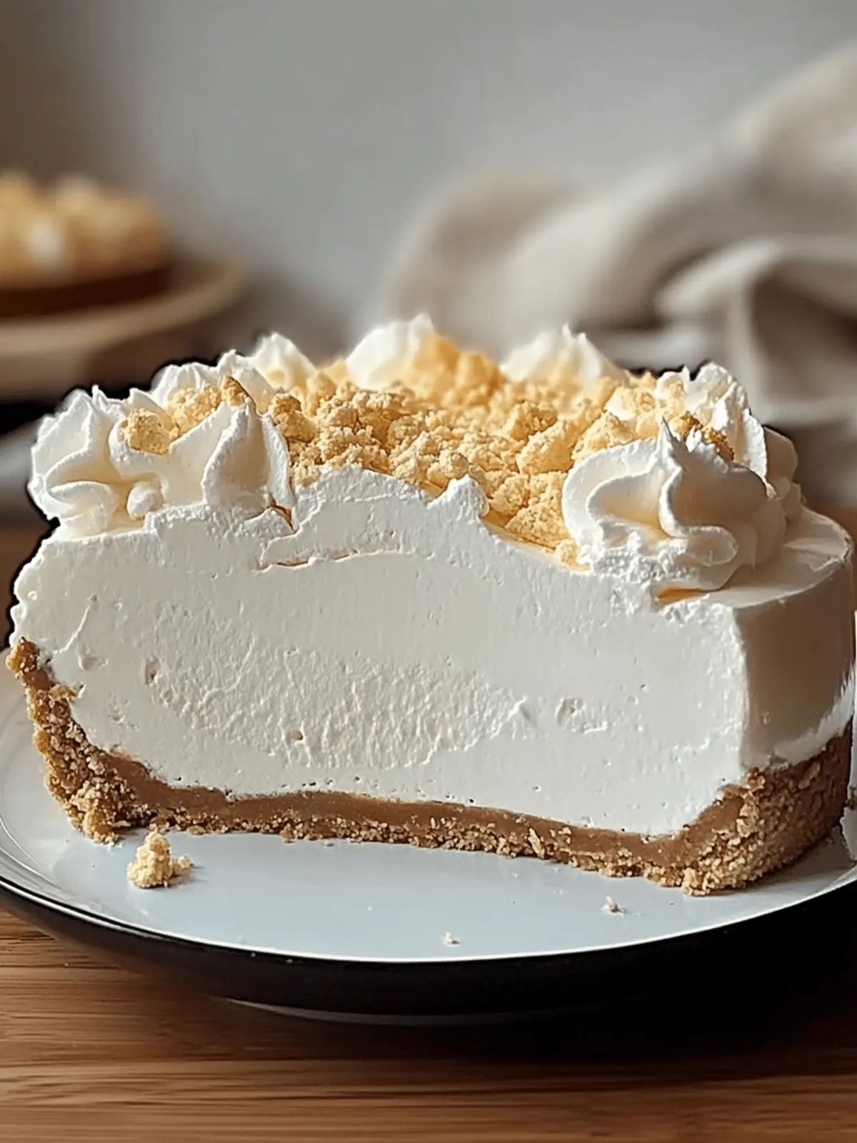 Marshmallow Whip Cheesecake: No-Bake Bliss You Can't Resist 4 Marshmallow Whip Cheesecake