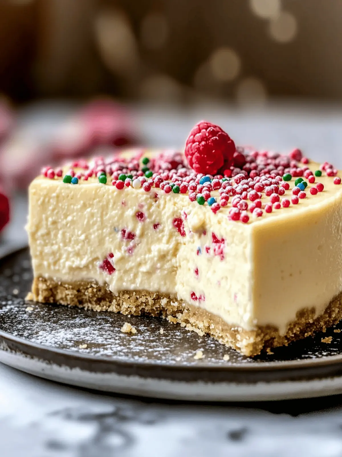Sugar Cookie Cheesecake: The Ultimate Holiday Delight 4 Sugar Cookie Cheesecake