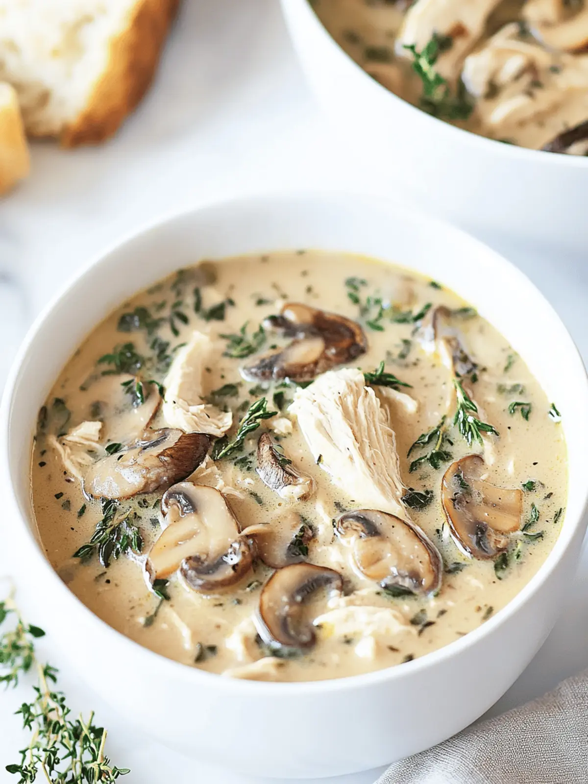 Rotisserie Chicken and Mushroom Soup for Cozy Nights 4 Rotisserie Chicken and Mushroom Soup