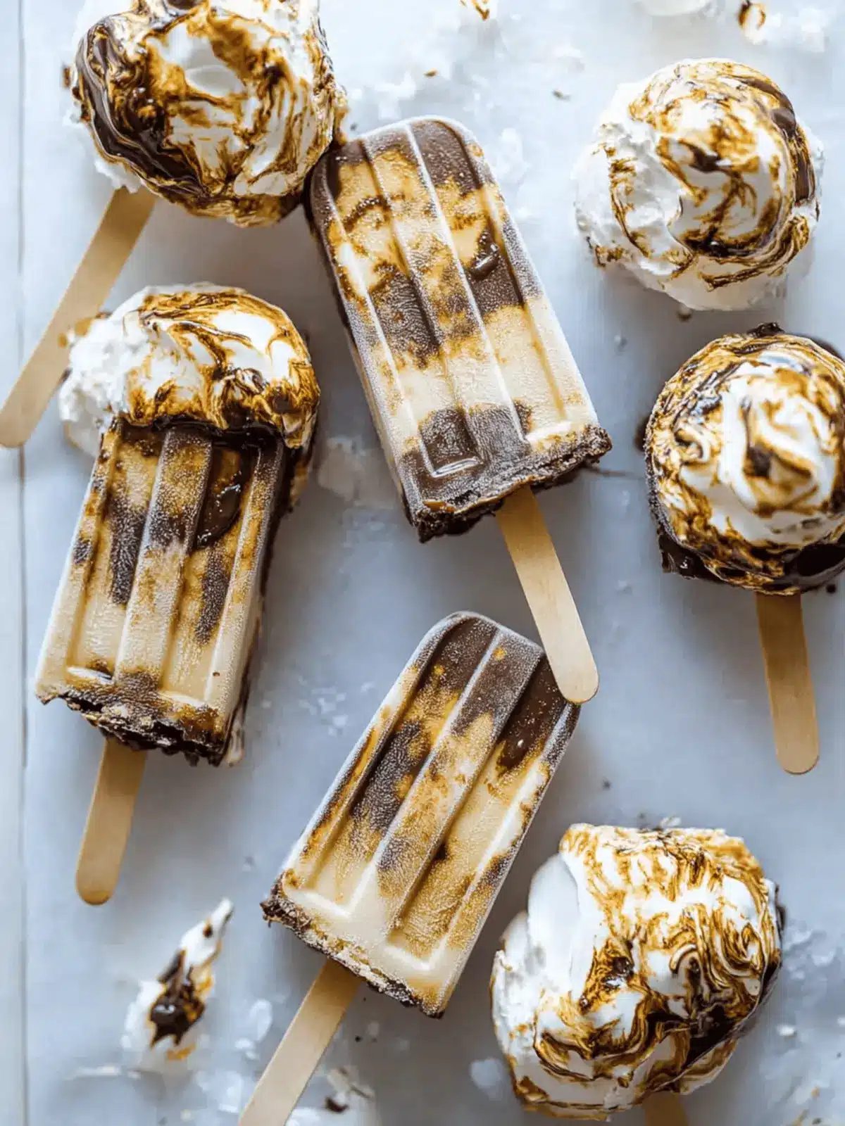 S mores Fudgsicles: Irresistible Summer Treats You ll Love 2 S mores Fudgsicles