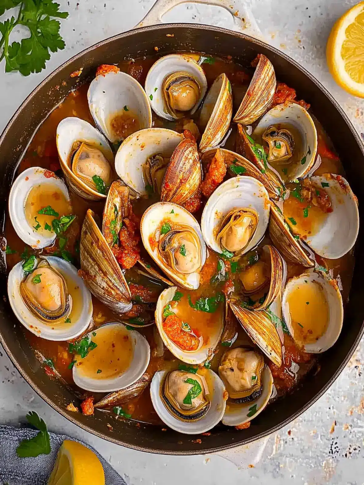 Savor Clams and Chorizo for a Dinner to Remember 3 Clams and Chorizo