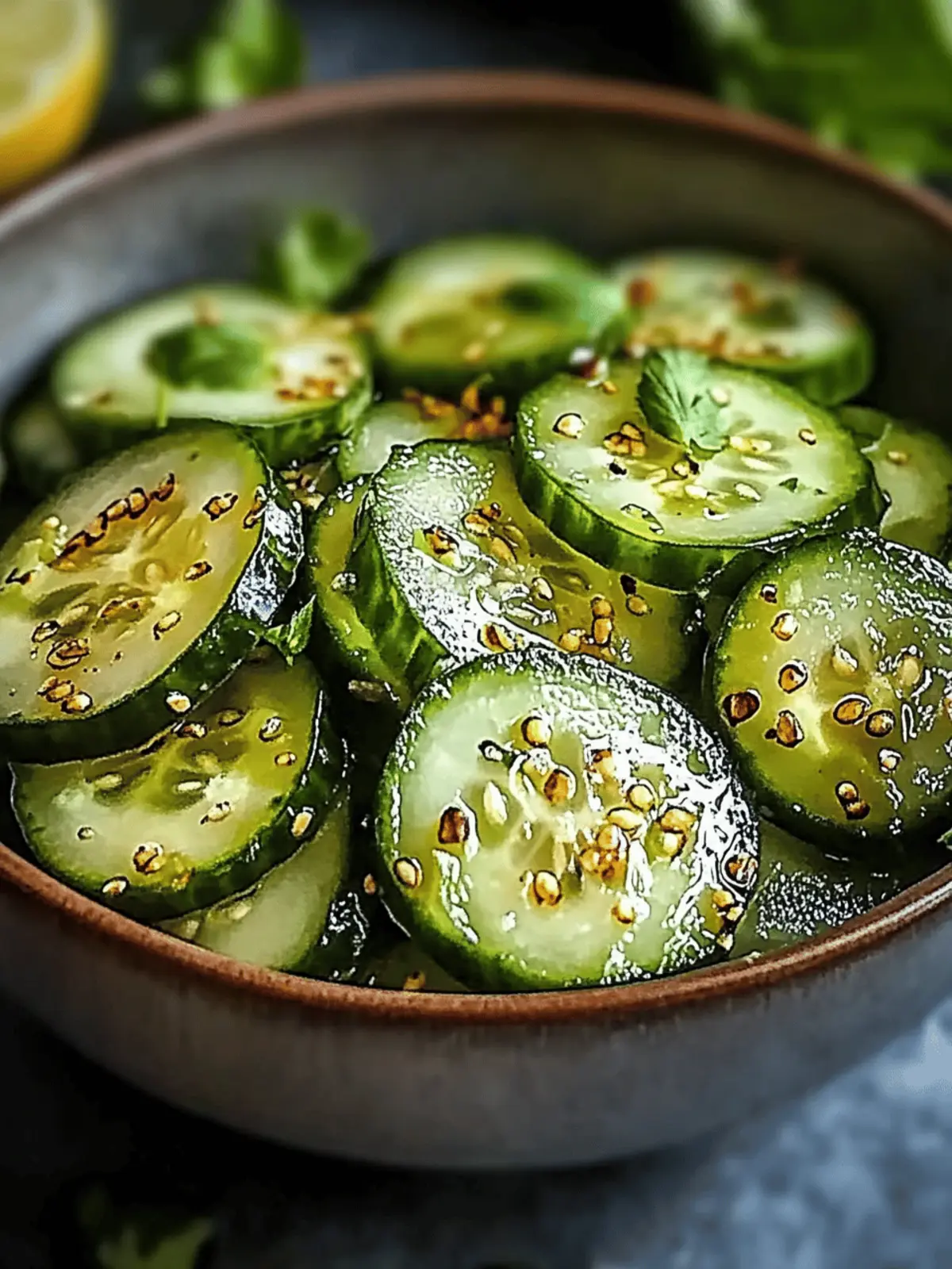 Zesty Honey Lime Cucumber Salad to Brighten Your Summer 2 Honey Lime Cucumber Salad