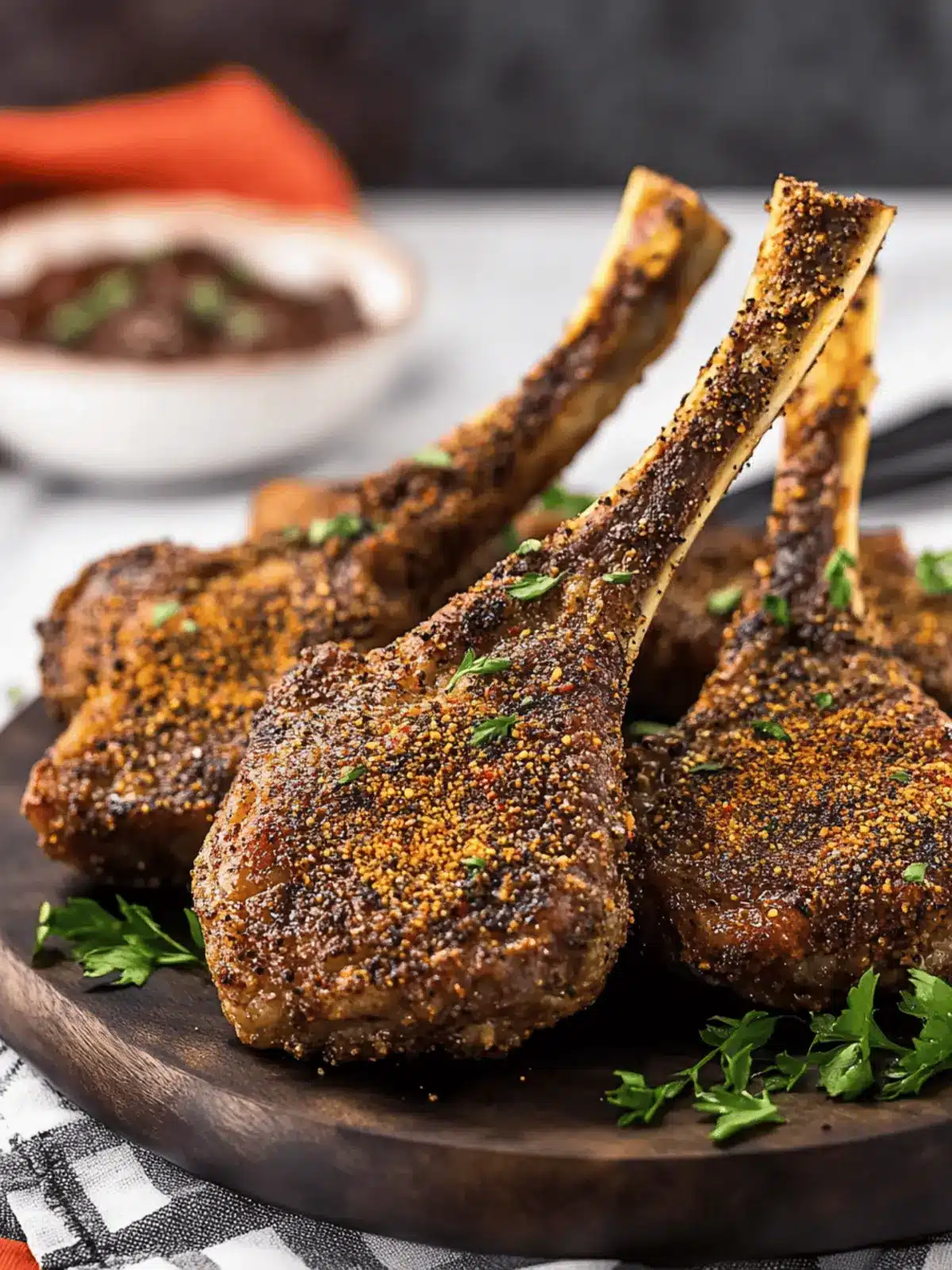 Crispy Fried Lamb Chops with Lemon: A Flavorful Delight 2 Fried Lamb Chops