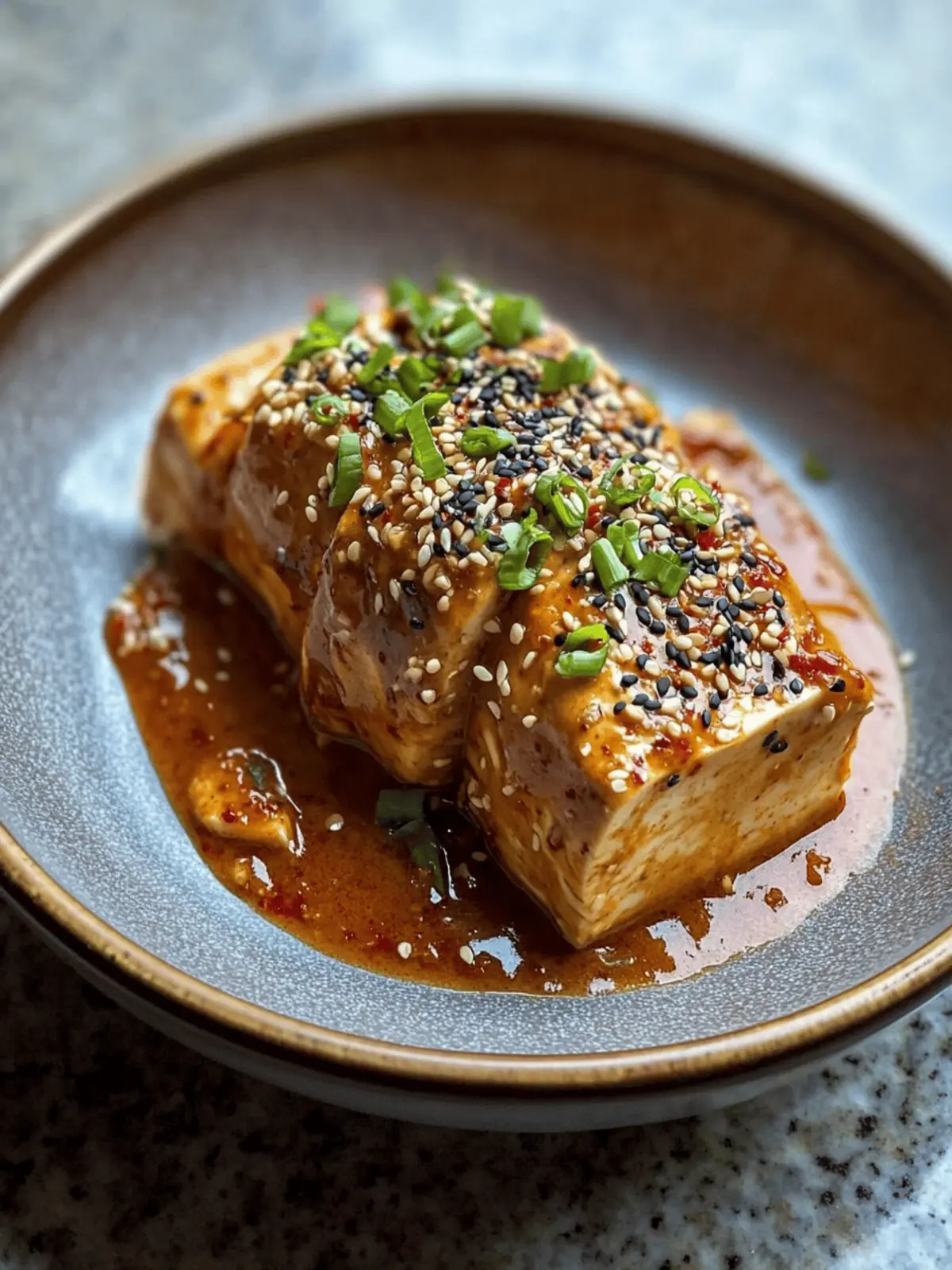 Quick Peanut Gochujang Silken Tofu for Busy Weeknights 2 Peanut Gochujang Silken Tofu