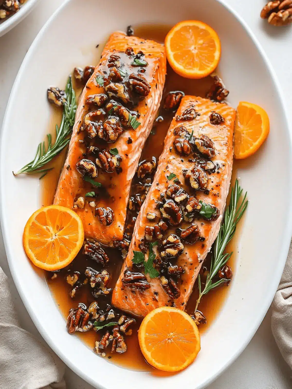 Maple Pecan Glazed Salmon: A Sweet & Savory Delight 4 Maple Pecan Glazed Salmon
