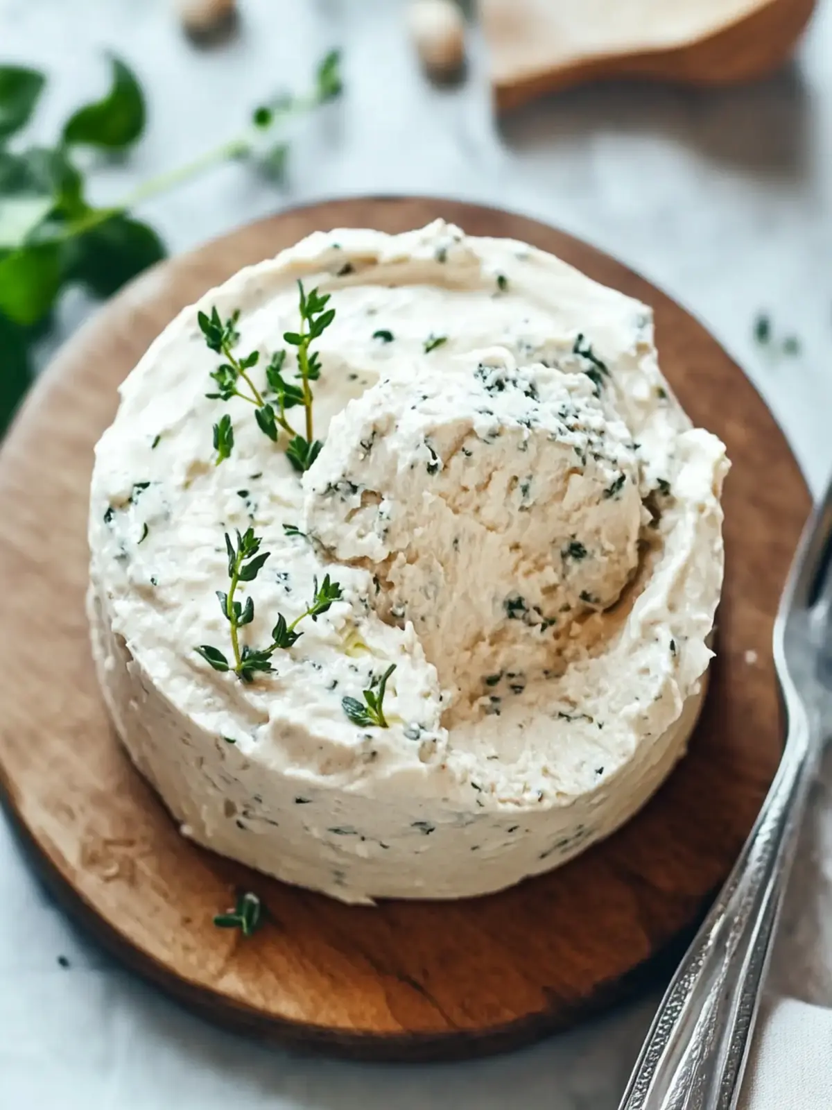 Creamy Vegan Cashew Boursin Cheese for Irresistible Snacking 3 Creamy Vegan Cashew Boursin Cheese