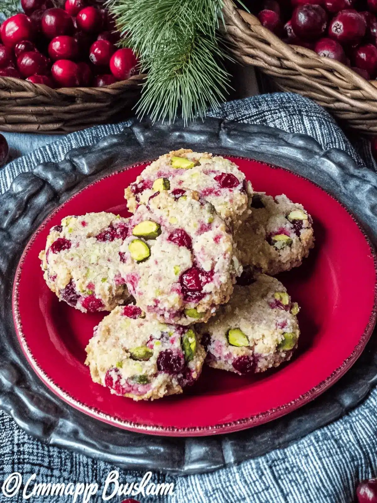 Deliciously Sugar Free Cranberry Pistachio Cookies Bliss 3 Cranberry Pistachio Cookies