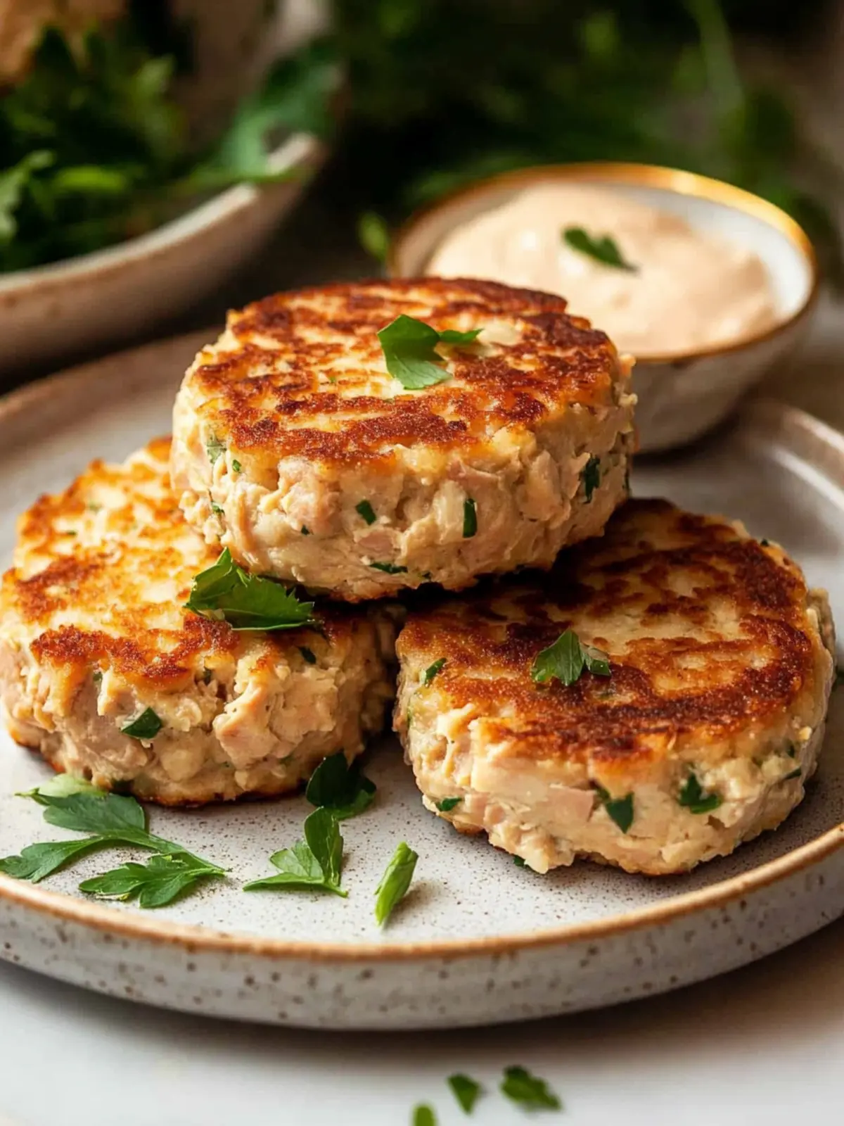 Savory Cottage Cheese Tuna Cakes for Quick High-Protein Meals 2 Cottage Cheese Tuna Cakes
