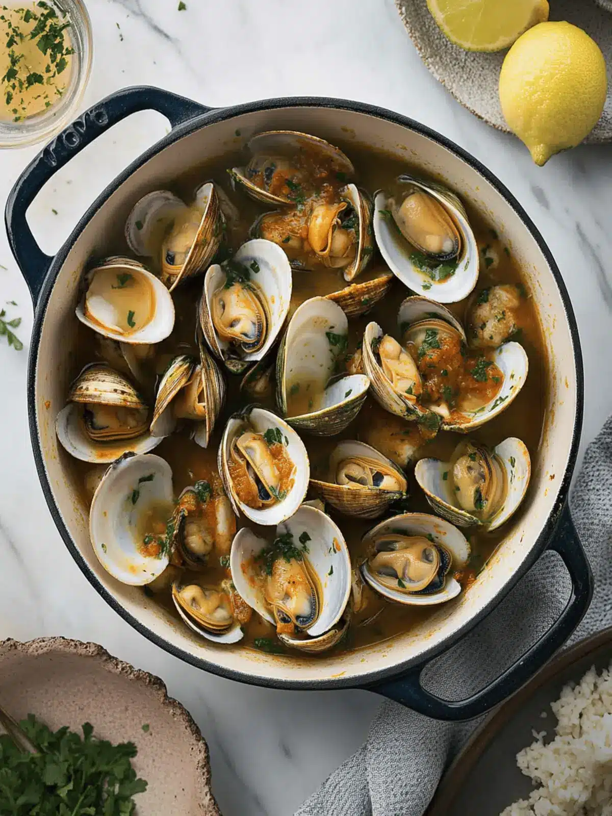 Chipotle Lime Braised Clams: A Quick Summer Seafood Delight 2 Chipotle Lime Braised Clams