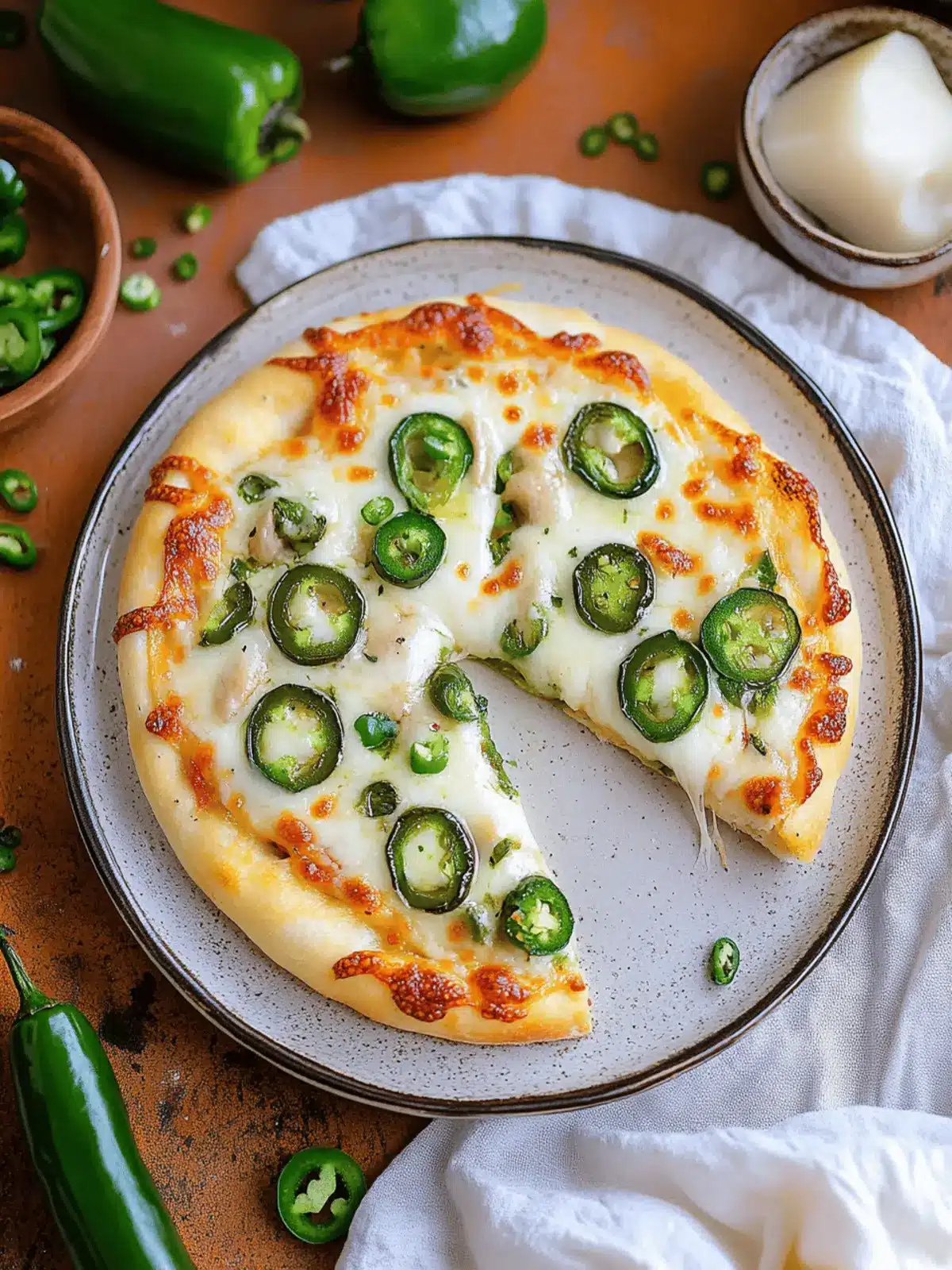 Spice Up Dinner with Homemade Jalape o Popper Pizza 4 Jalape o Popper Pizza