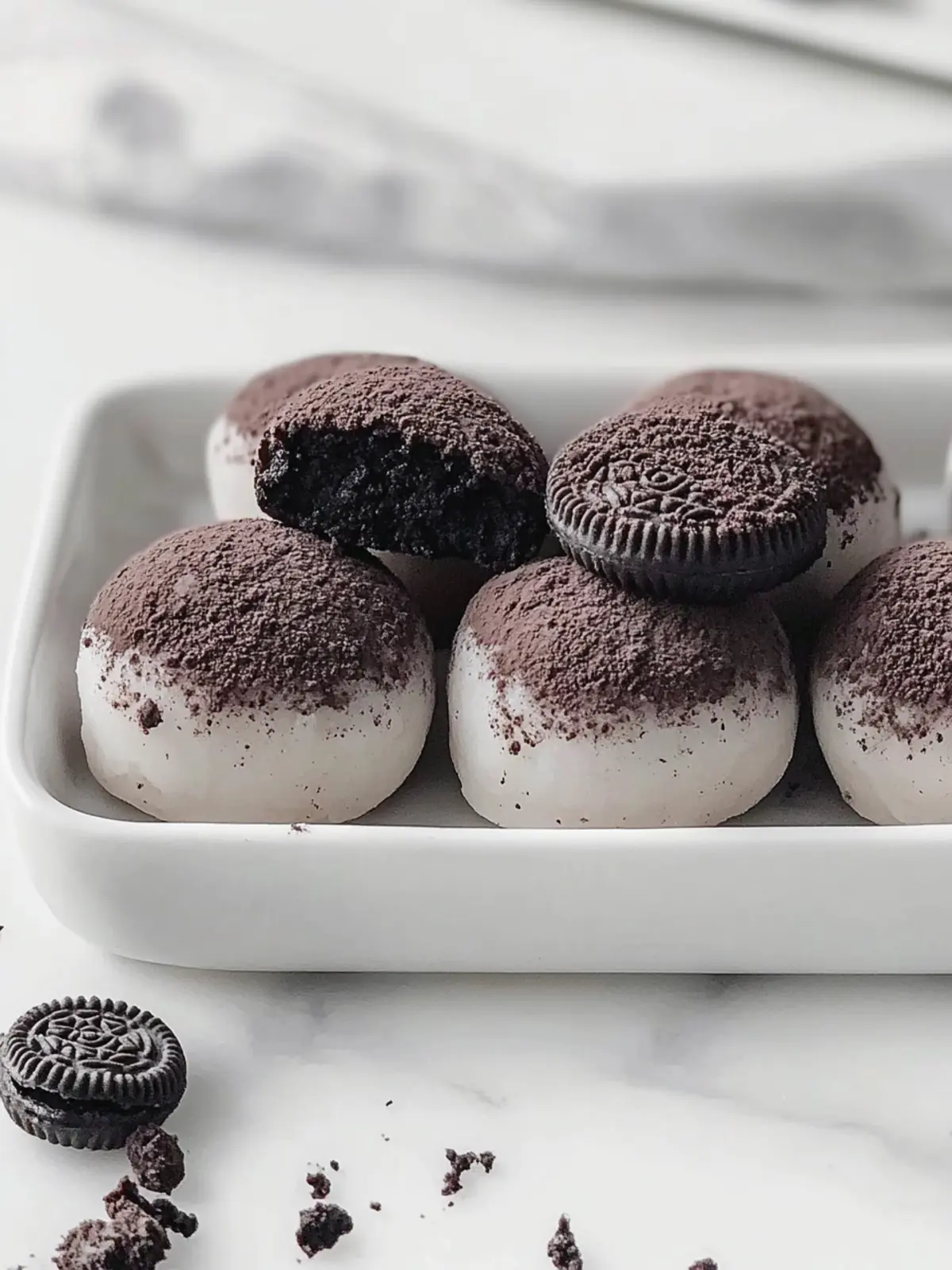 Oreo Mochi Magic: Irresistibly Chewy Chocolate Delight 2 Oreo Mochi