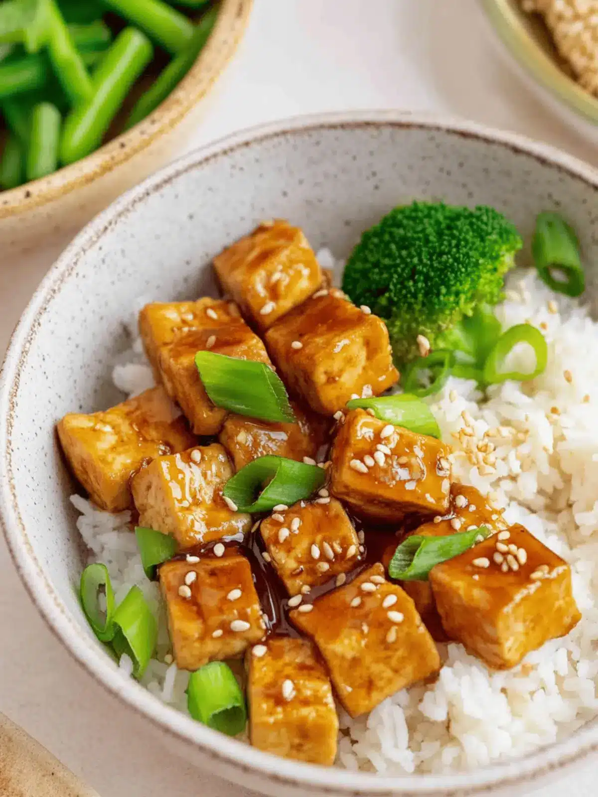 Sweet and Crispy Honey Garlic Tofu You'll Crave Every Night 2 Honey Garlic Tofu